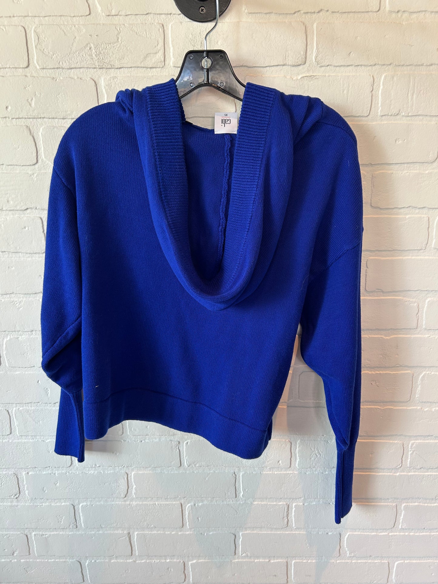 Sweater Cardigan By Cabi In Blue, Size: Xs