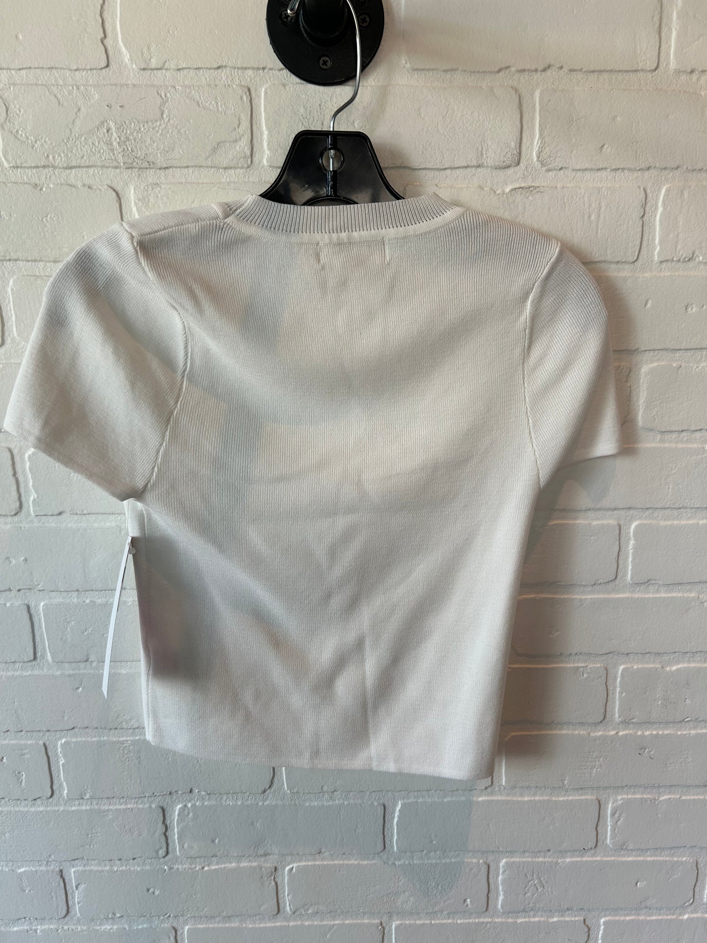 Sweater Short Sleeve By La Hearts In White, Size: Xs