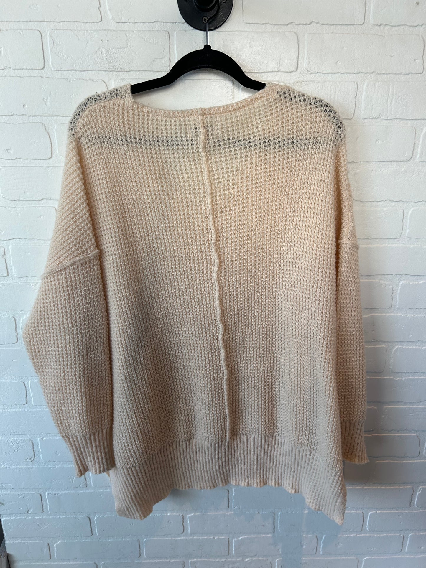 Sweater By Mudpie In Cream, Size: Onesize