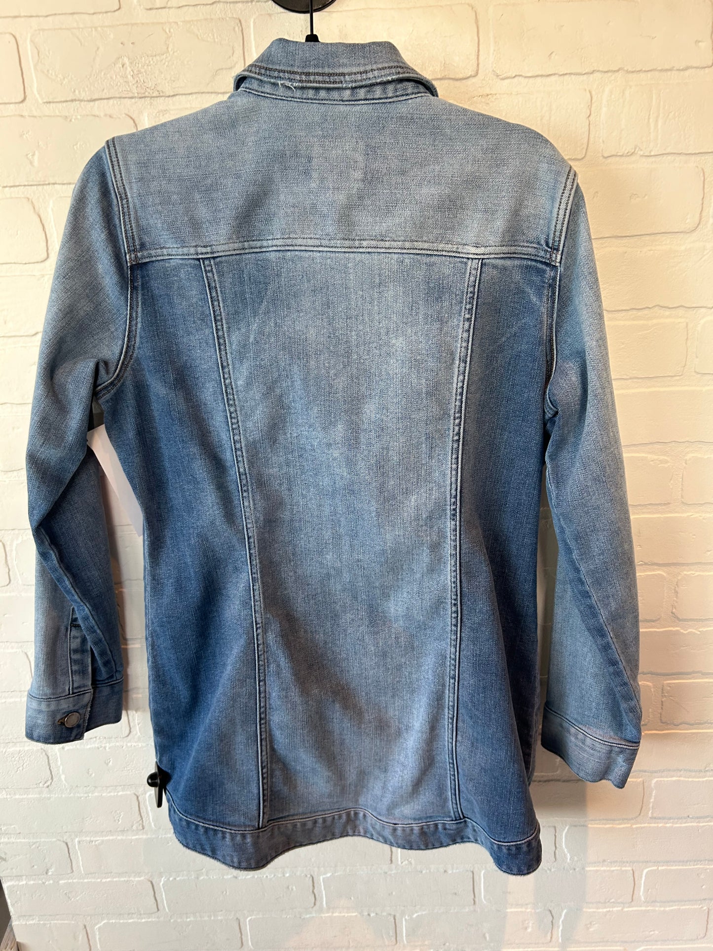 Jacket Denim By Liverpool In Blue Denim, Size: M