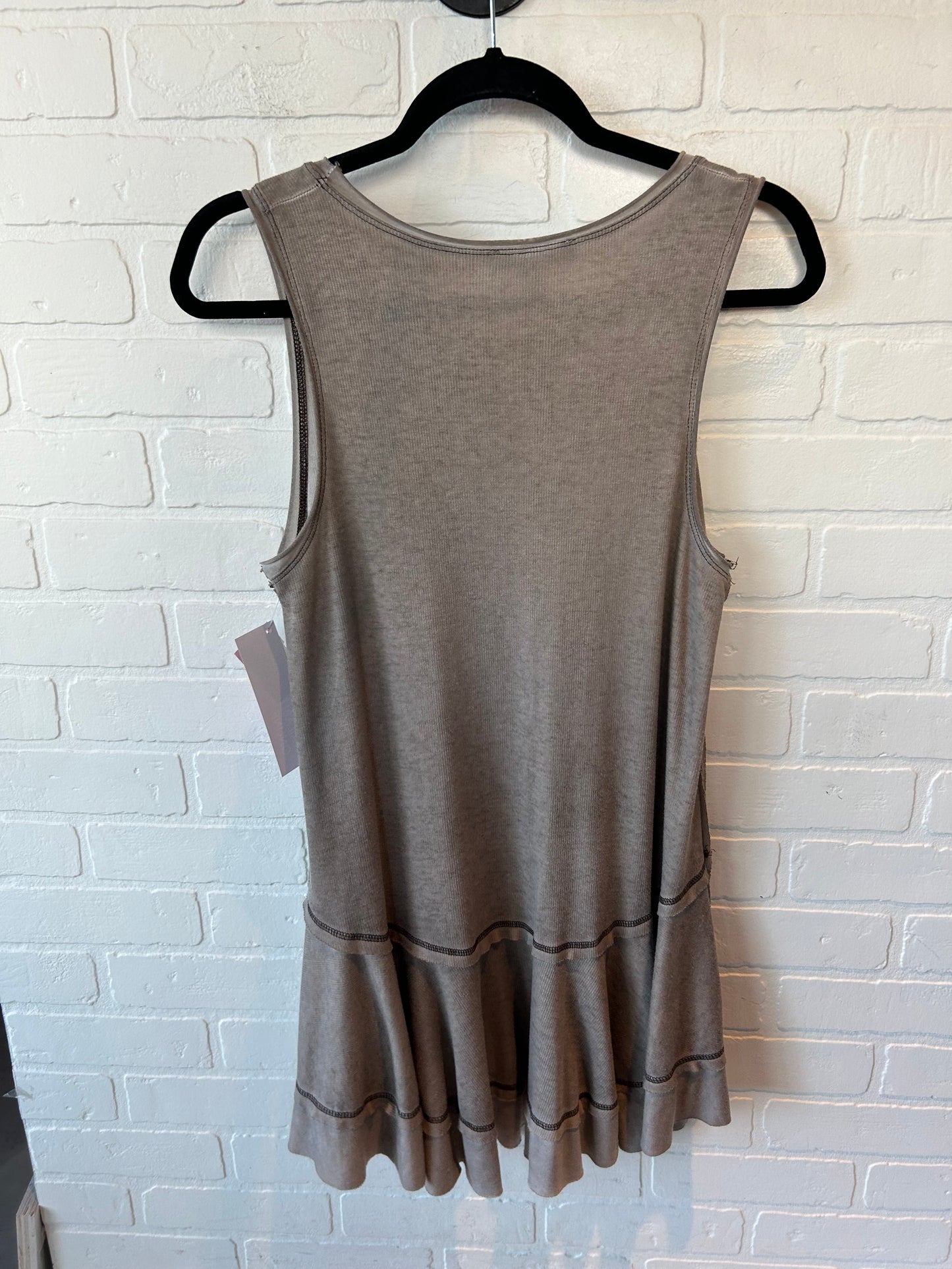 Tunic Sleeveless By She + Sky In Tan, Size: M