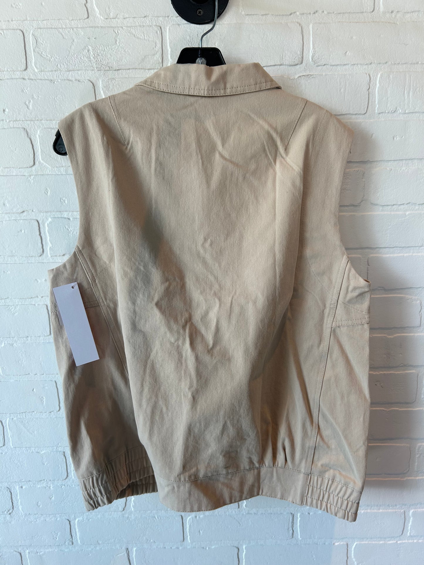 Jacket Other By Clothes Mentor In Tan, Size: L