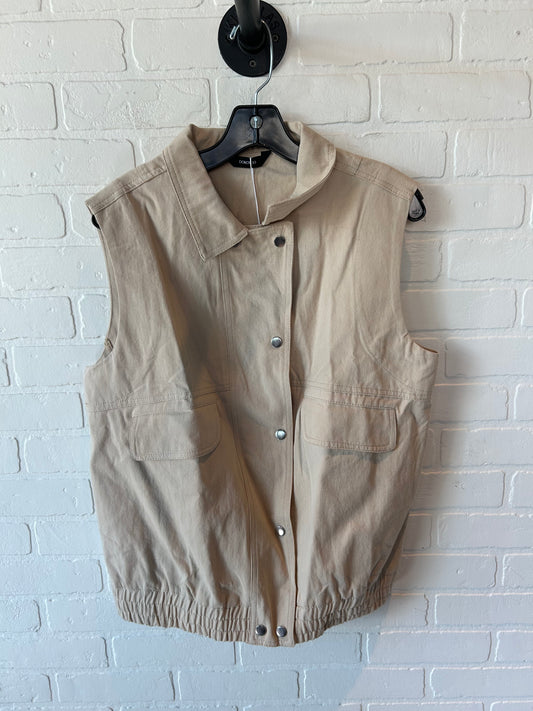 Jacket Other By Clothes Mentor In Tan, Size: L