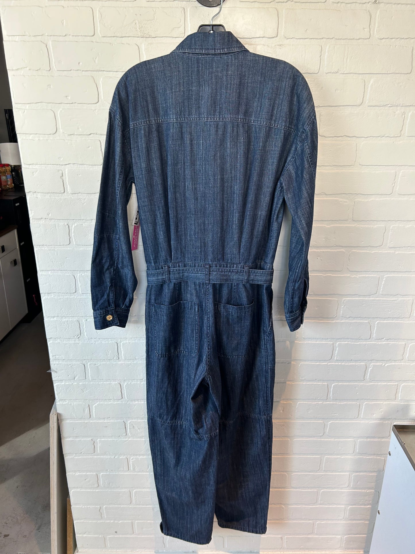 Jumpsuit By Michael By Michael Kors In Blue Denim, Size: Xs