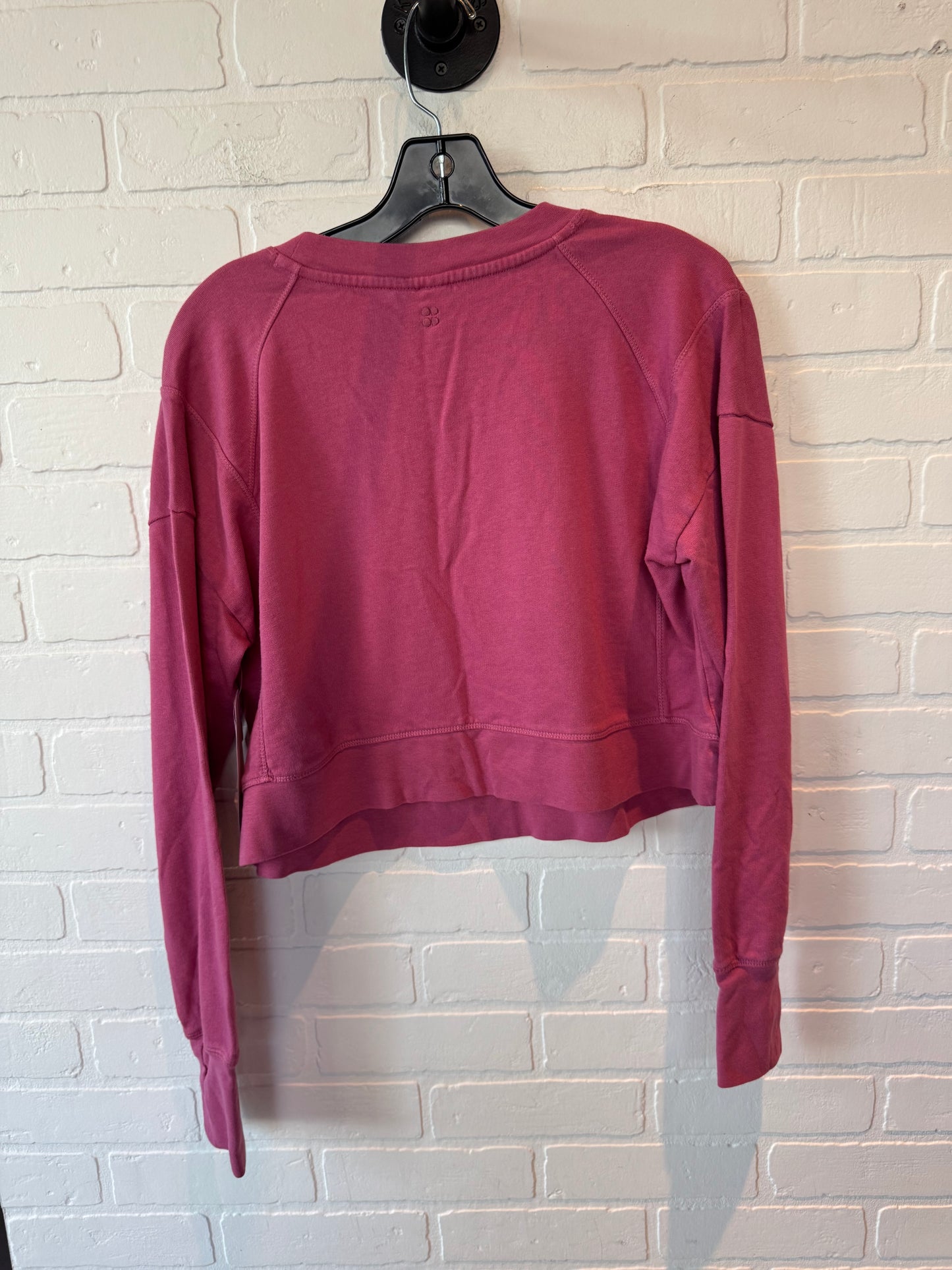 Athletic Sweatshirt Crewneck By Sweaty Betty In Pink, Size: S