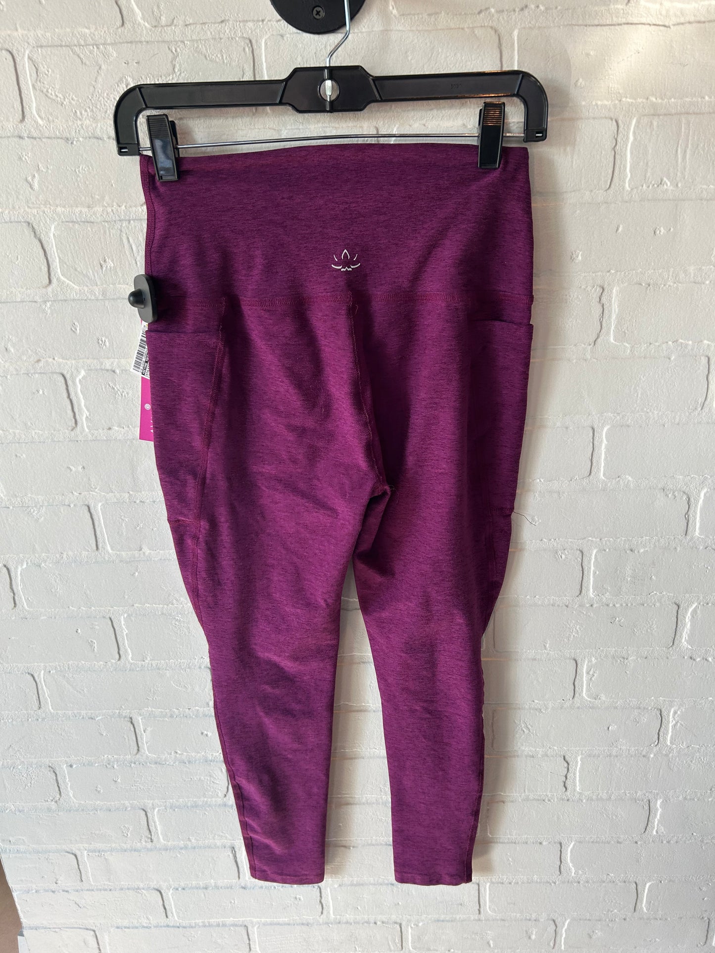 Athletic Leggings By Beyond Yoga In Purple, Size: 12