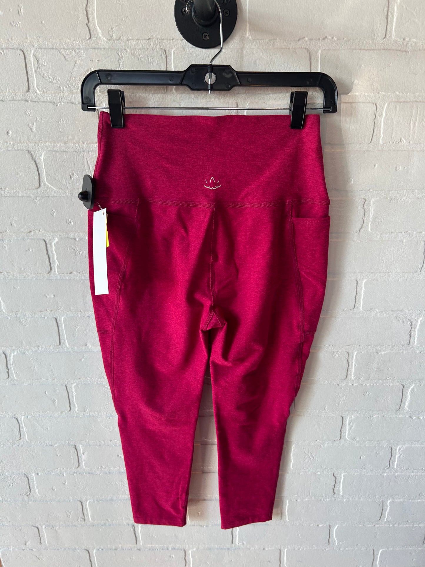 Athletic Leggings By Beyond Yoga In Red, Size: 12