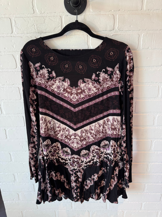 Dress Casual Short By Free People In Black & Cream, Size: S