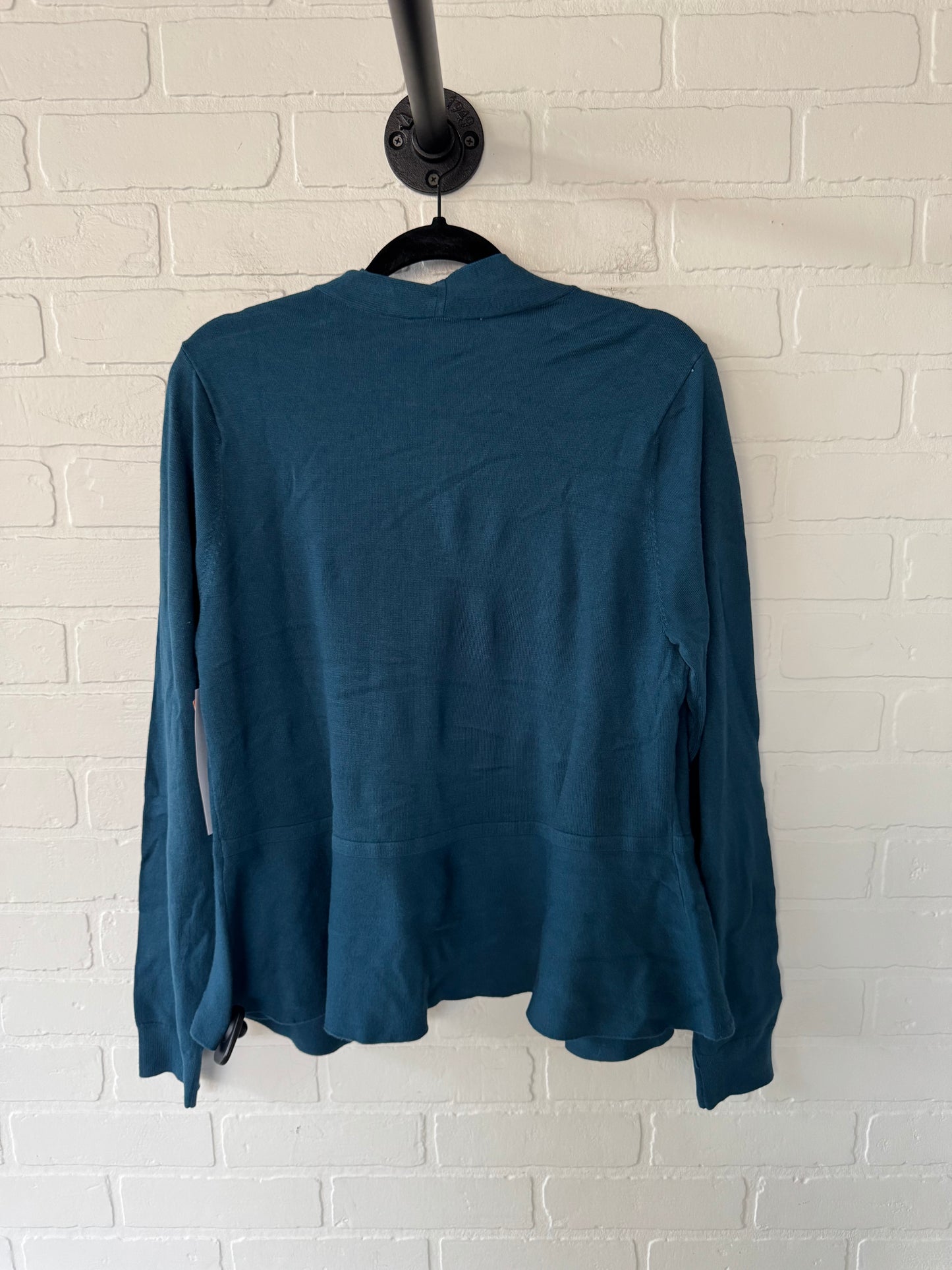 Sweater Cardigan By White House Black Market In Blue, Size: Xl