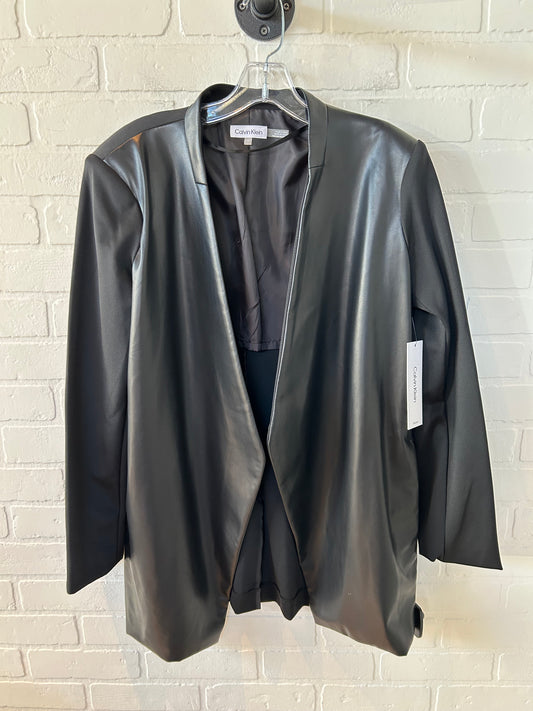 Blazer By Calvin Klein In Black, Size: L