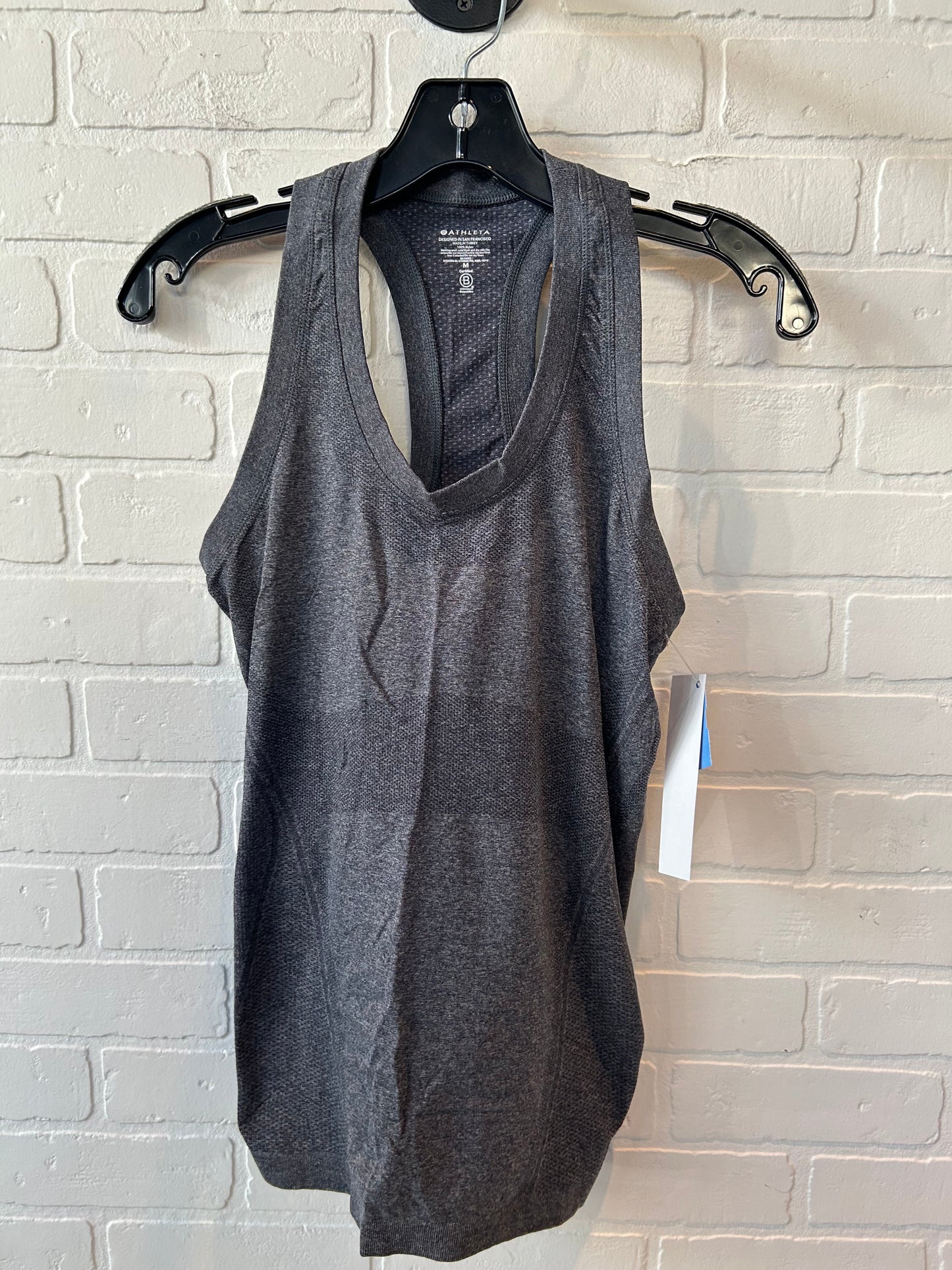 Athletic Tank Top By Athleta In Grey, Size: M