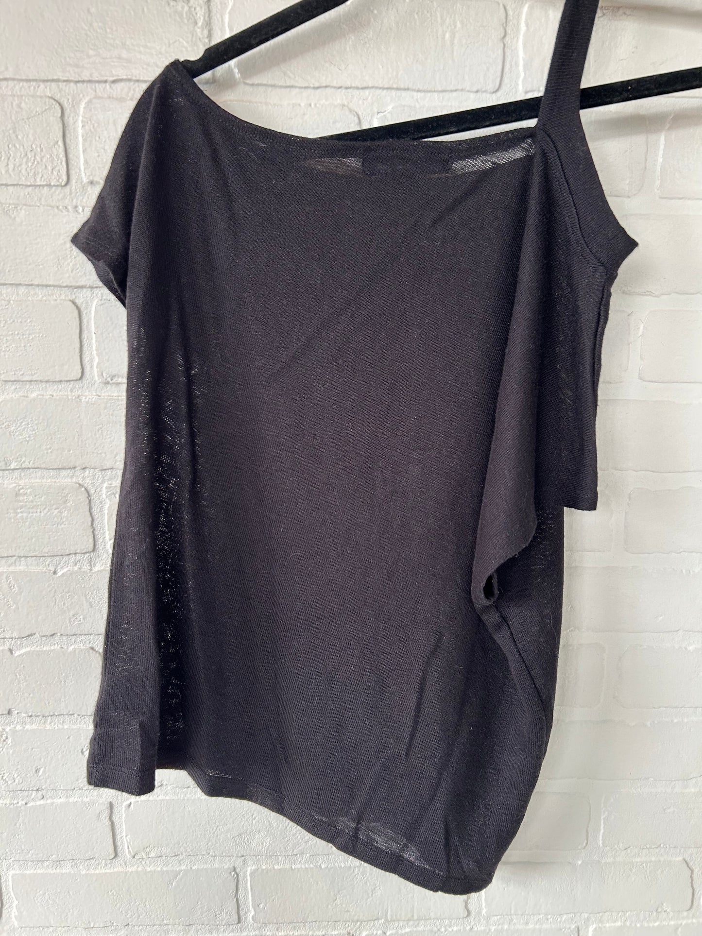 Top Short Sleeve By Sanctuary In Black, Size: Xs