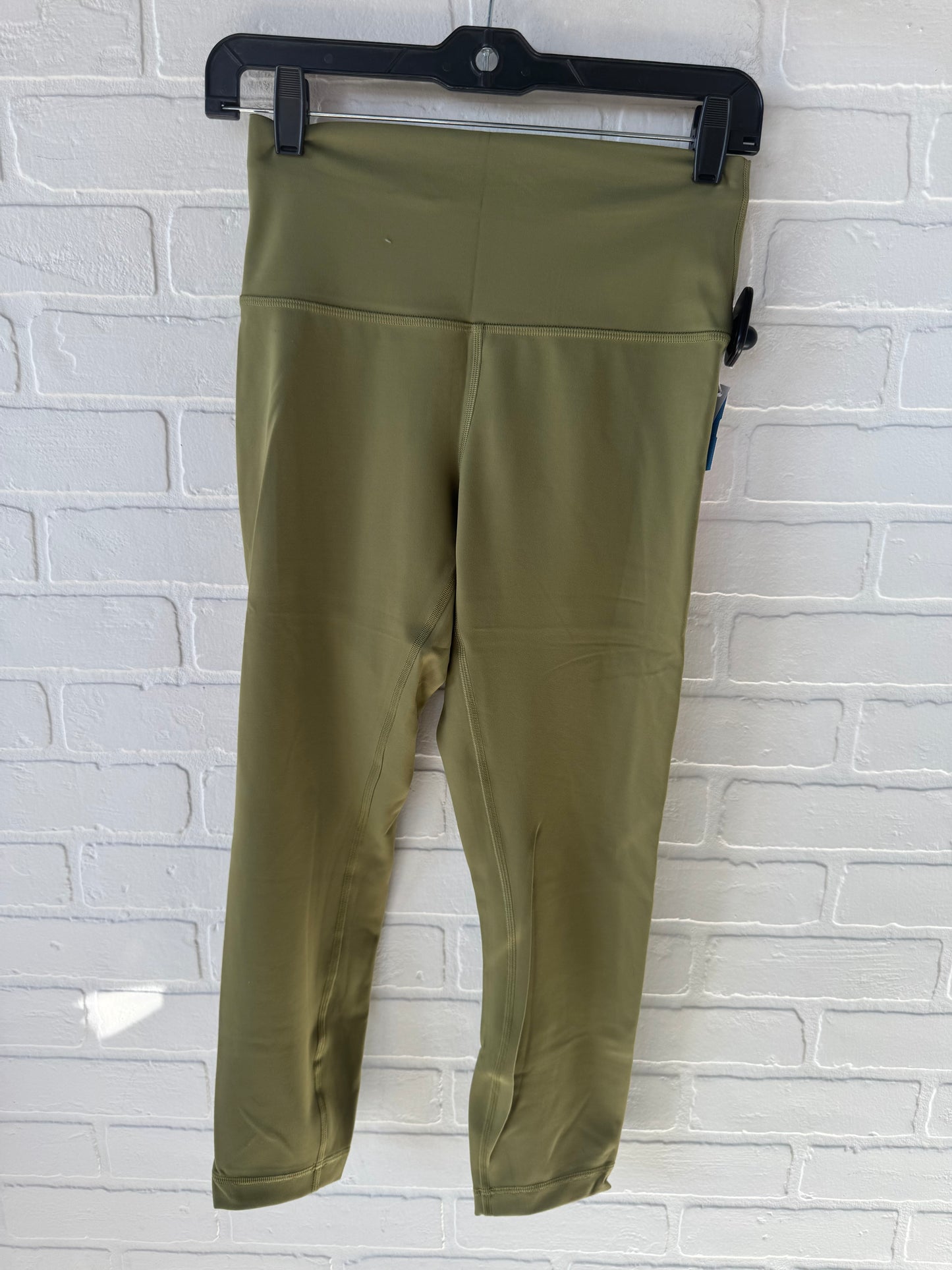 Athletic Leggings By Lululemon In Green, Size: 8