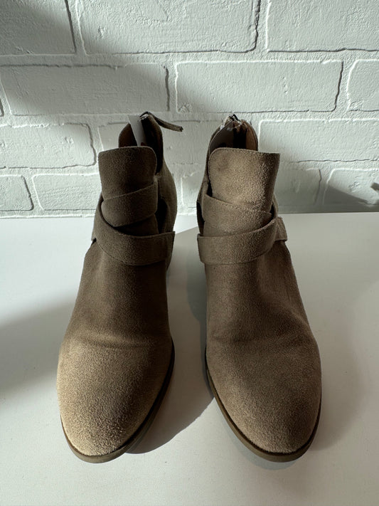 Boots Ankle Heels By Indigo Rd In Tan, Size: 8