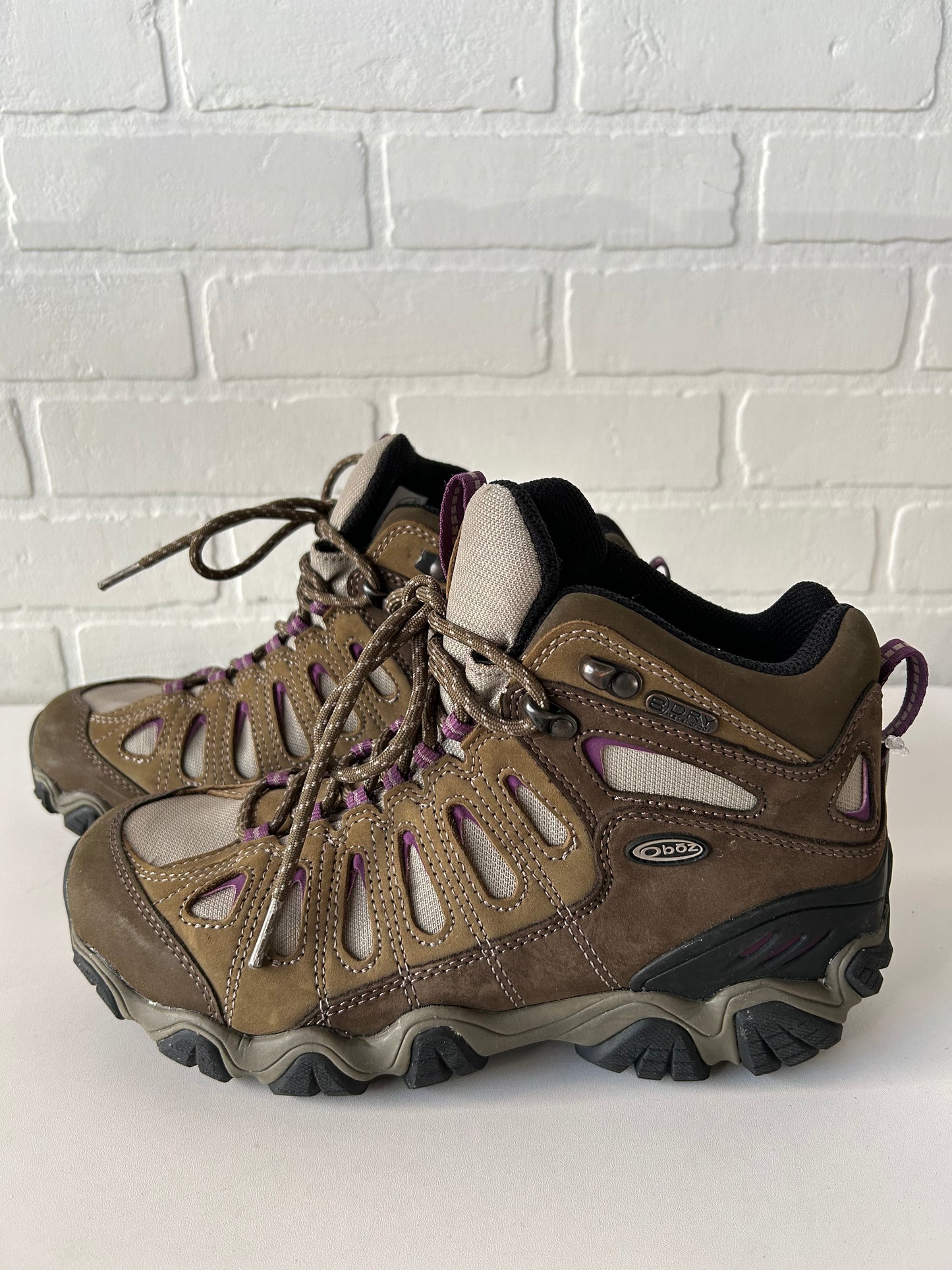 Boots Hiking By Cmc In Brown, Size: 8.5