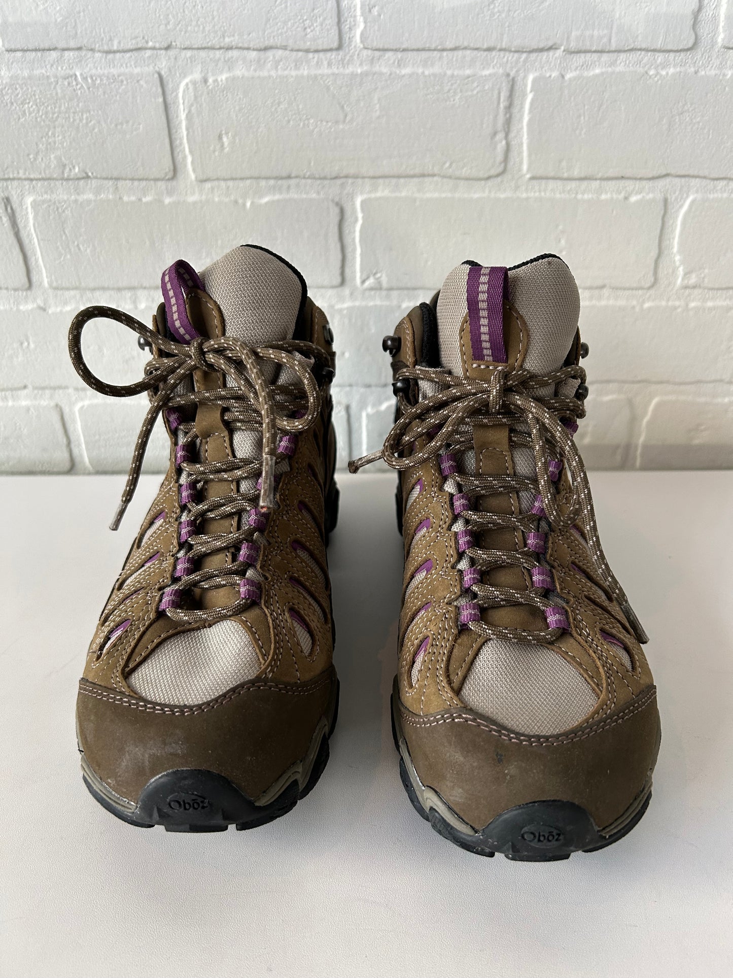 Boots Hiking By Cmc In Brown, Size: 8.5