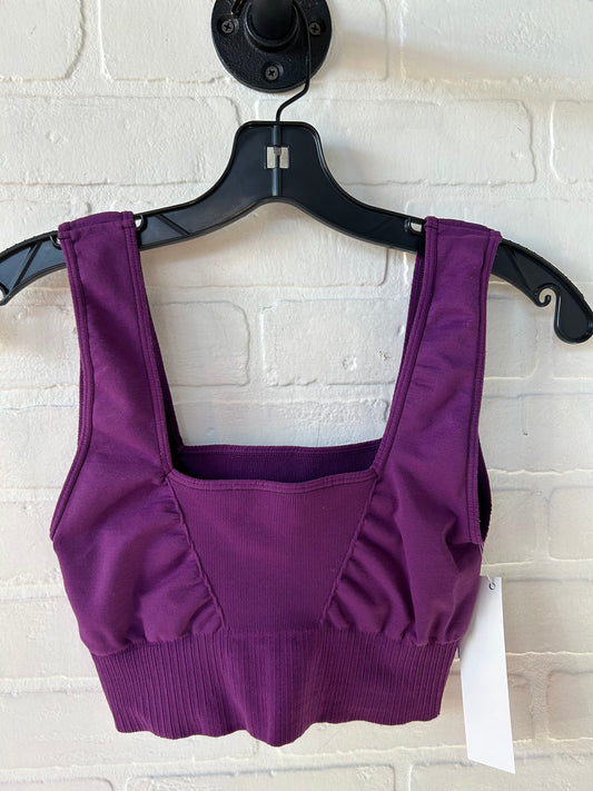 Athletic Bra By Free People In Purple, Size: M