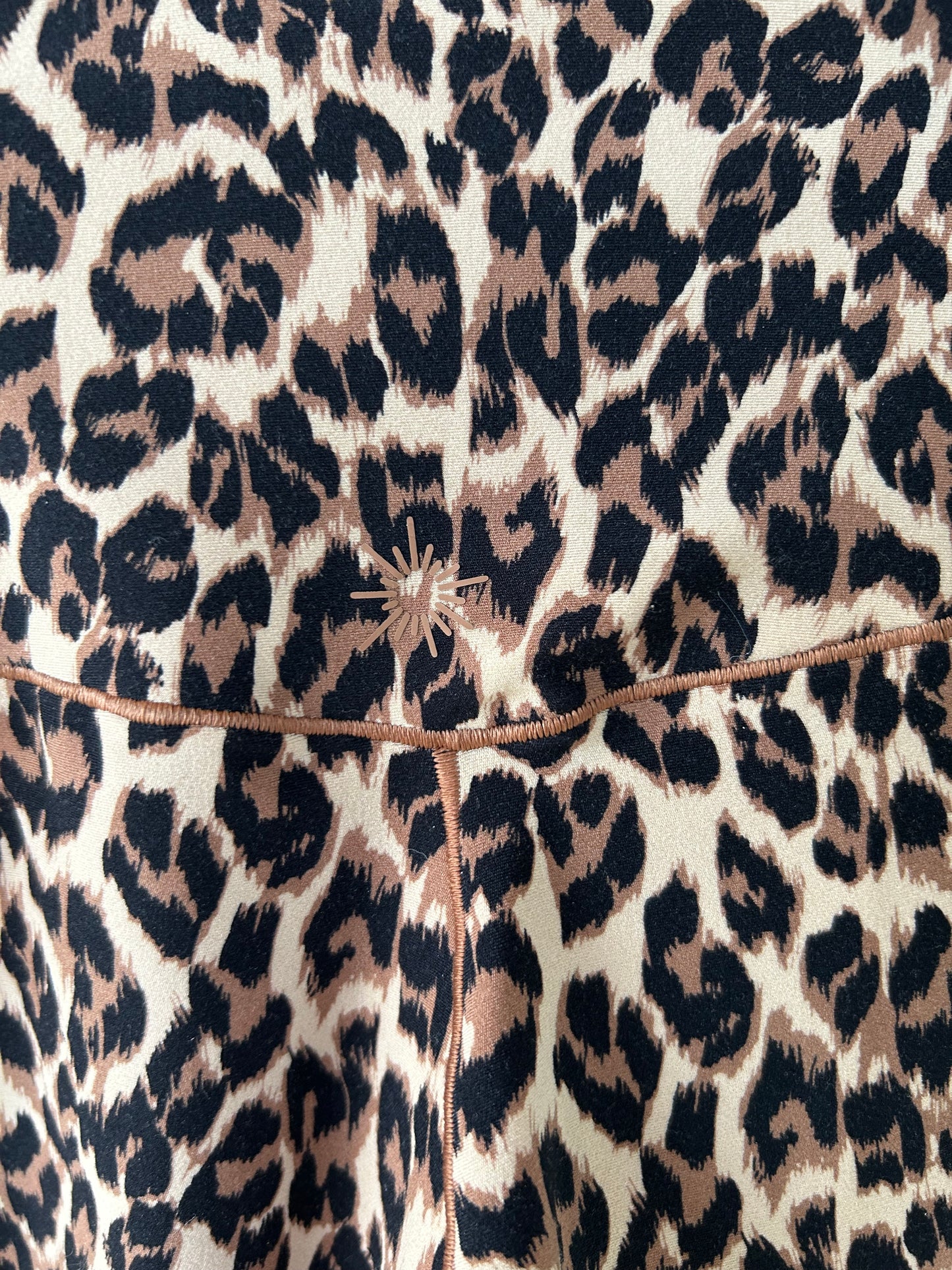 Athletic Leggings By Aerie In Animal Print, Size: 8