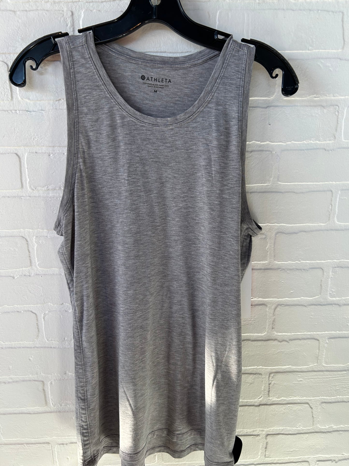 Athletic Tank Top By Athleta In Grey, Size: M