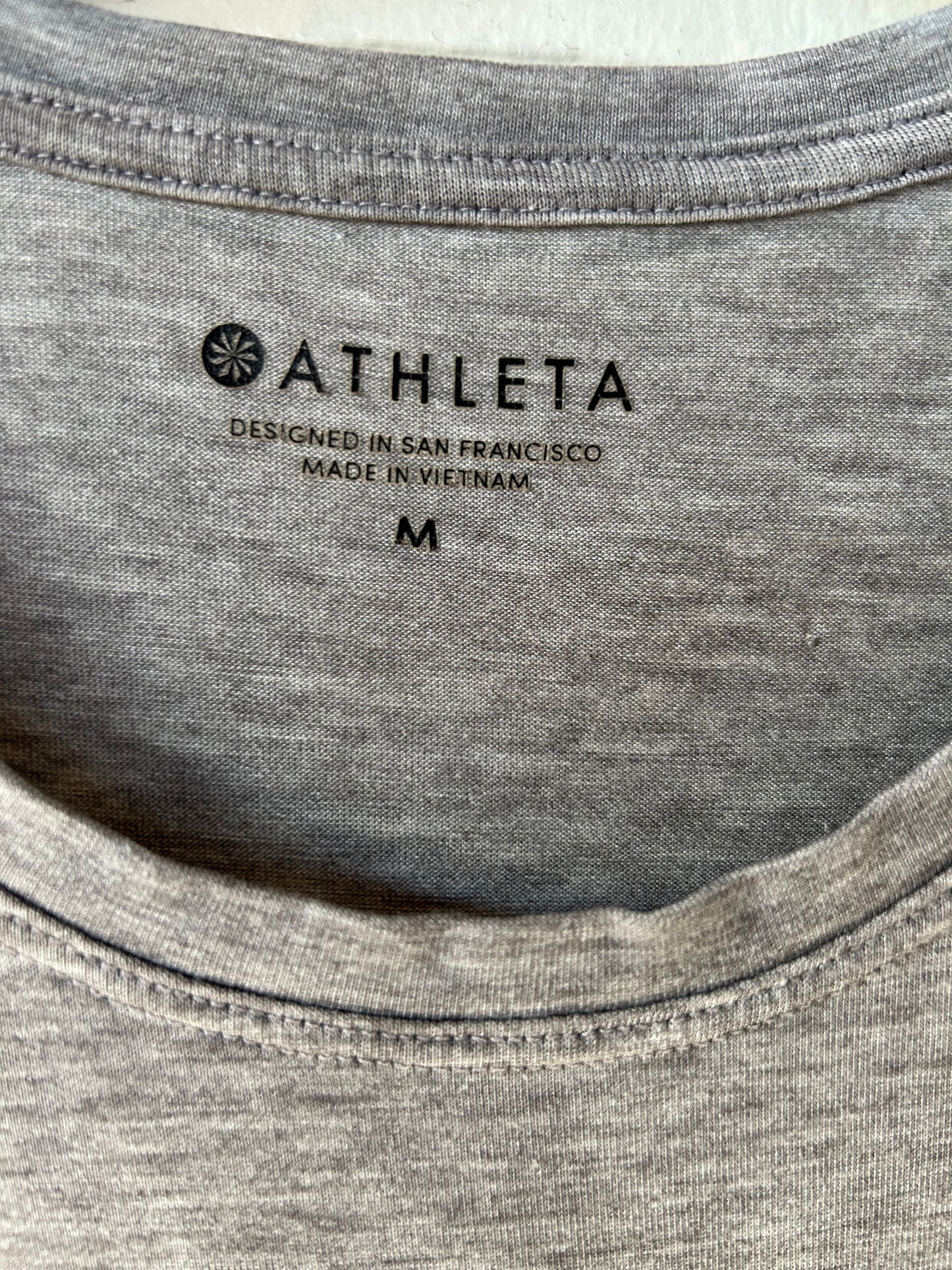 Athletic Tank Top By Athleta In Grey, Size: M