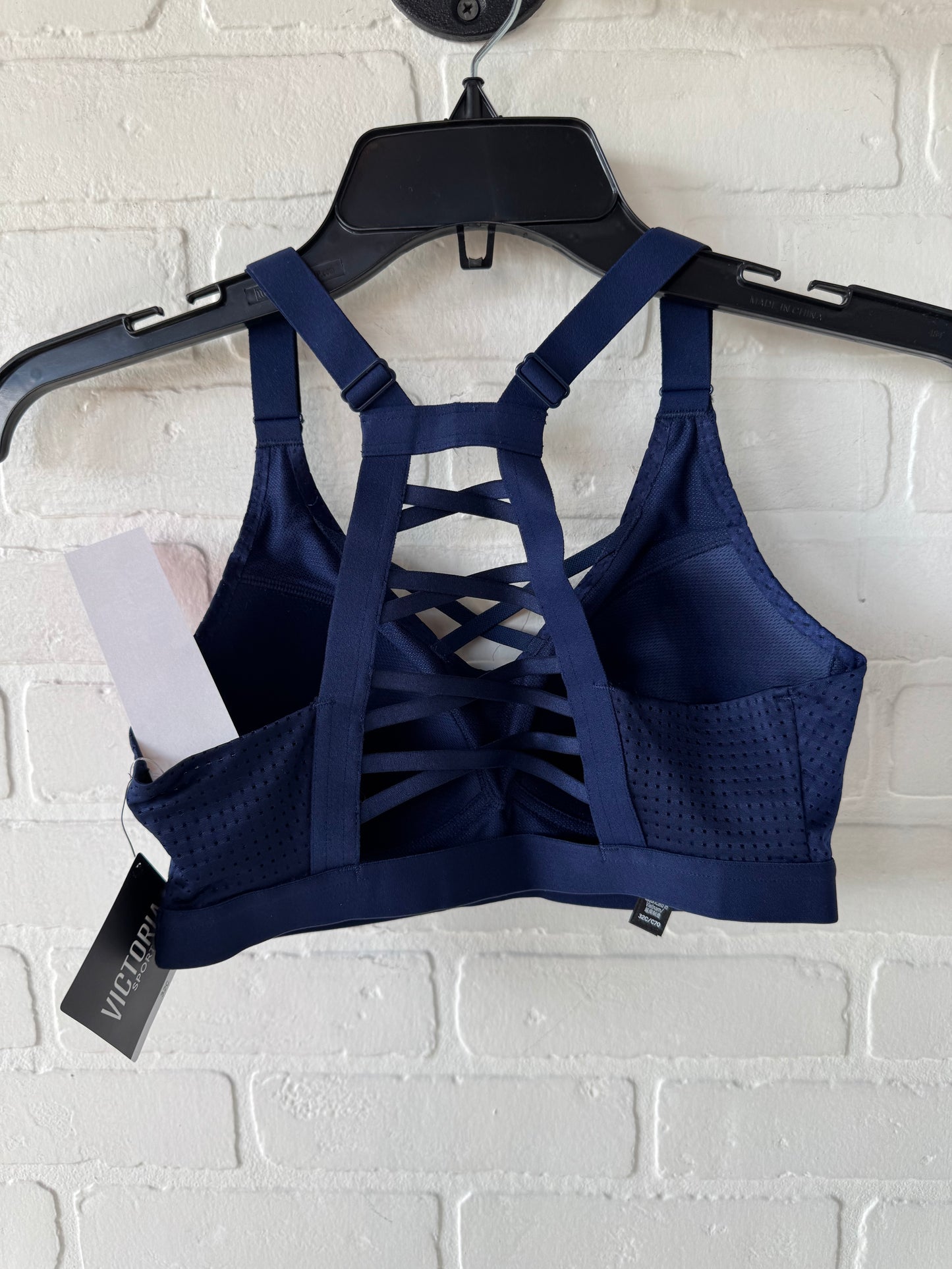 Athletic Bra By Victorias Secret In Blue, Size: S