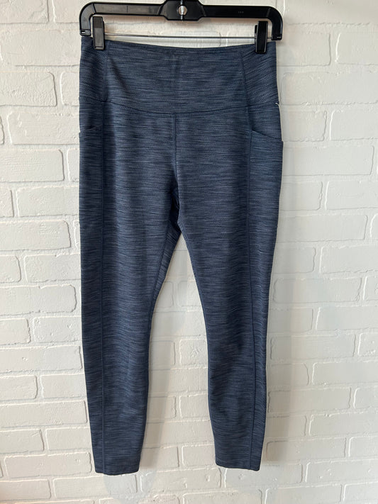 Athletic Leggings By Mondetta In Blue & Grey, Size: 4