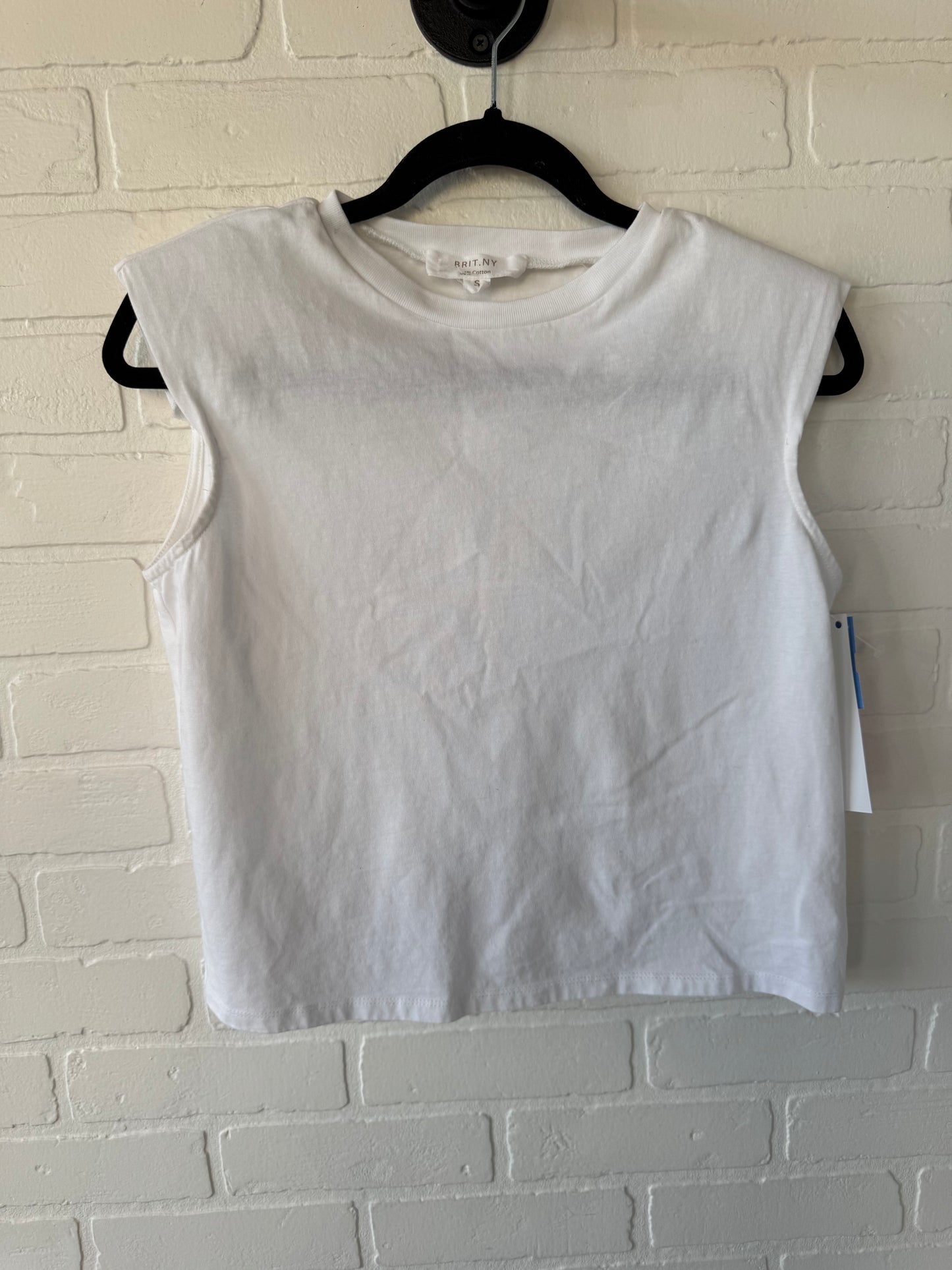 Top Sleeveless By  brit ny  In White, Size: S