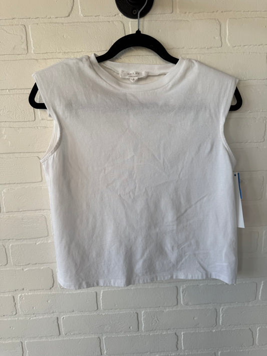 Top Sleeveless By  brit ny  In White, Size: S