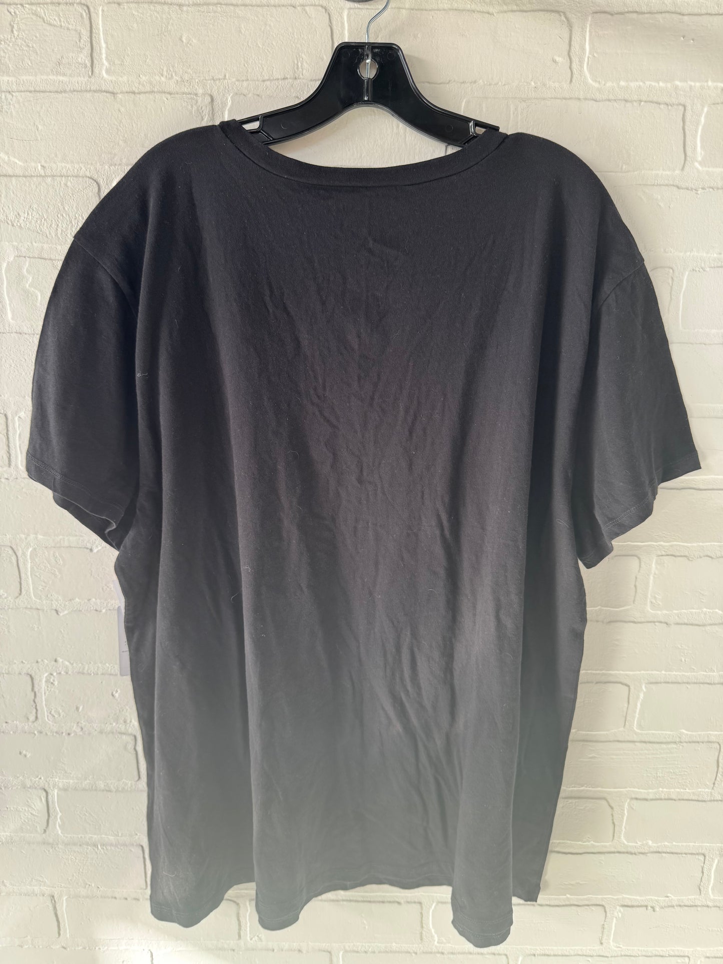 Top Short Sleeve Basic By Torrid In Black, Size: 3x