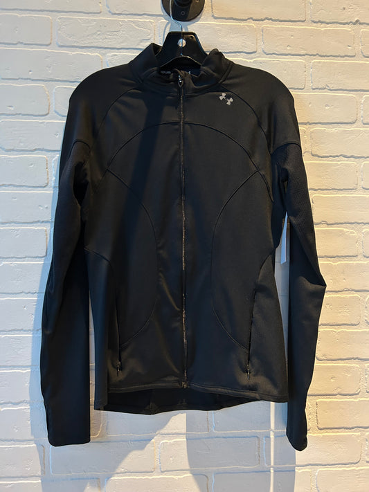 Athletic Jacket By Under Armour In Black, Size: M