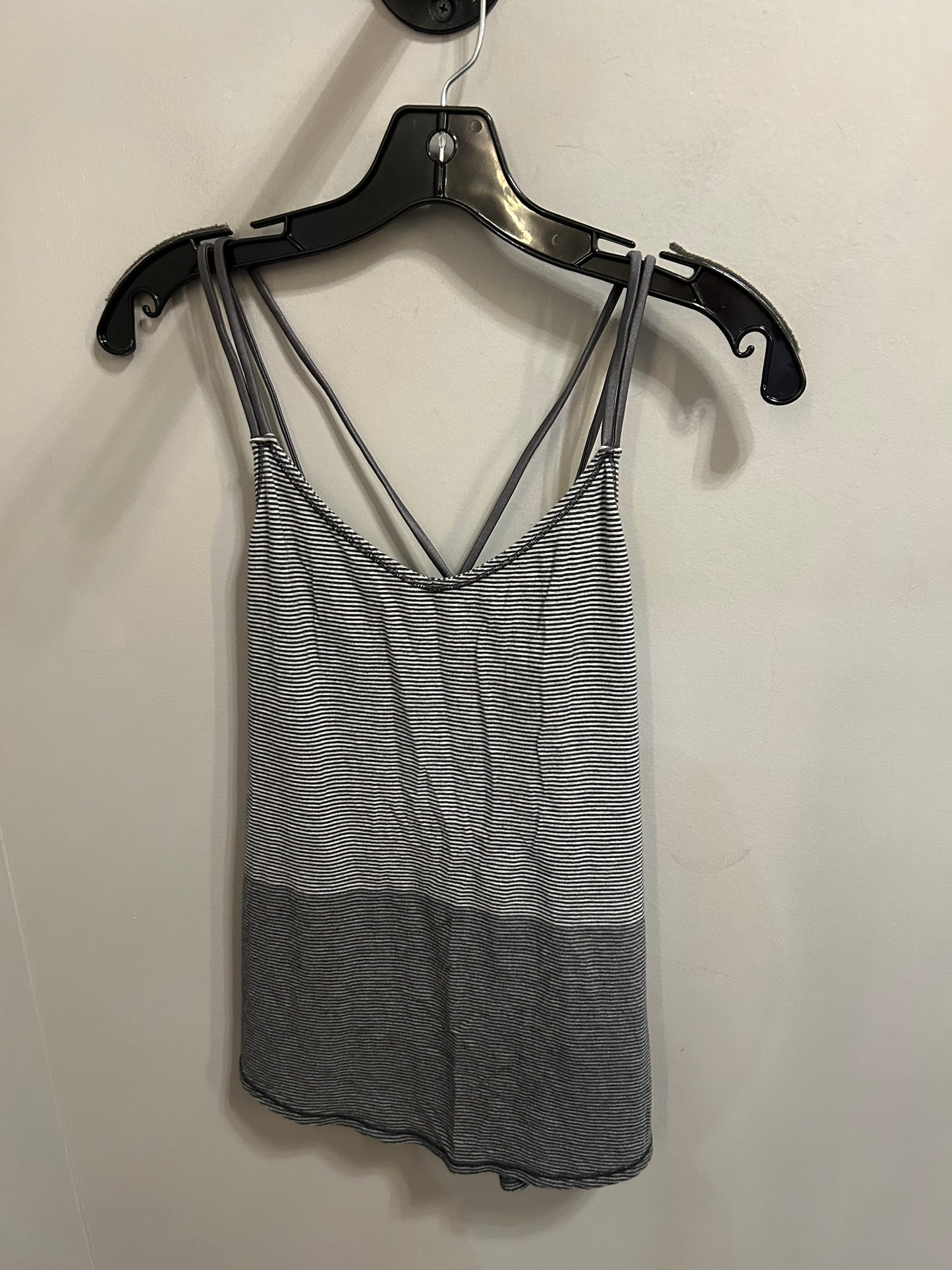 Athletic Tank Top By Lululemon In Grey, Size: S