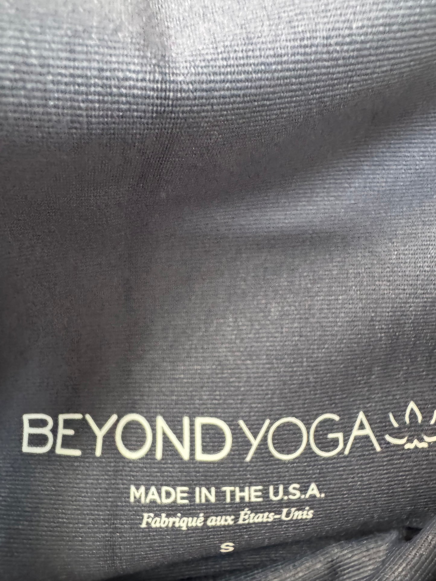 Athletic Leggings By Beyond Yoga In Blue & Red, Size: 4