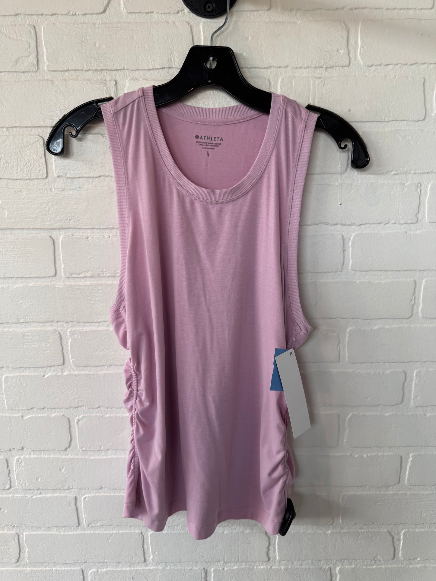 Athletic Tank Top By Athleta In Pink, Size: L