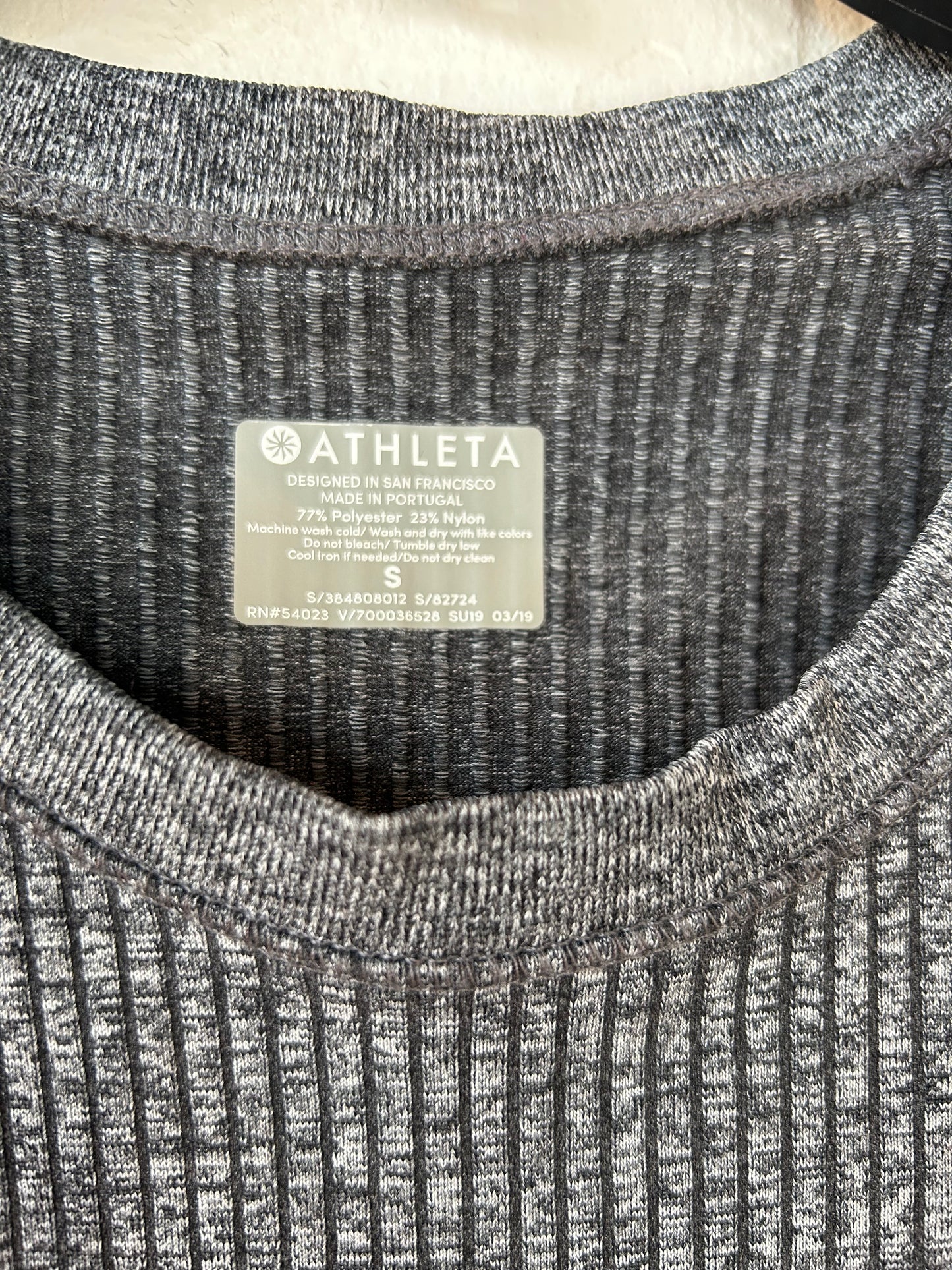 Athletic Tank Top By Athleta In Grey, Size: S