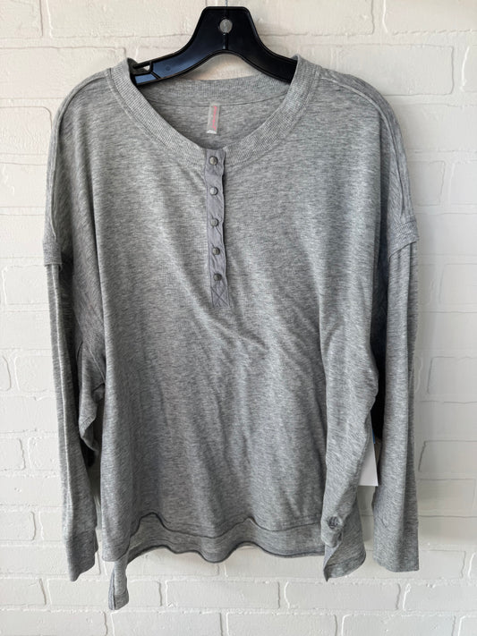 Top Long Sleeve By Free People In Grey, Size: Xs