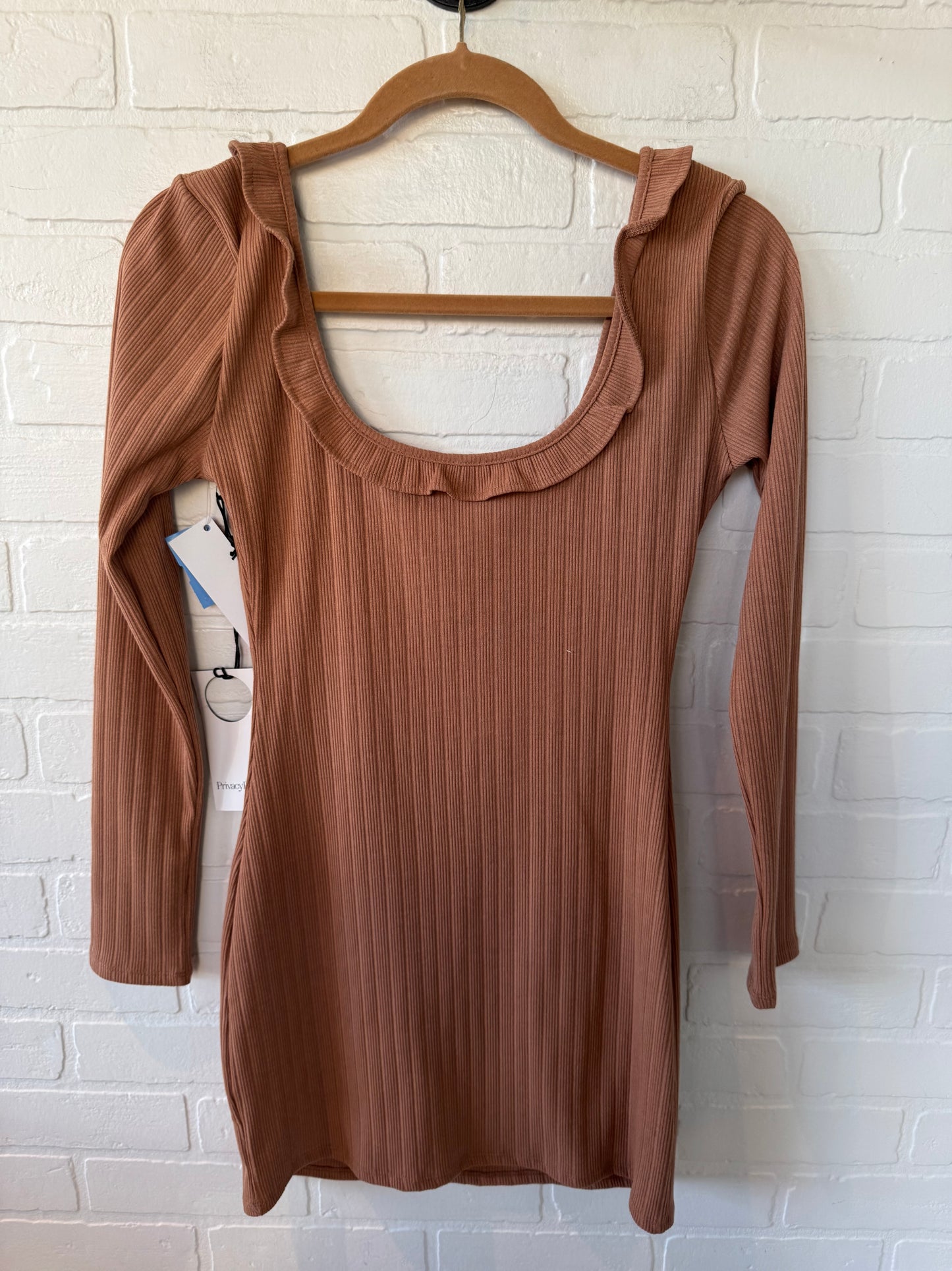 Dress Casual Short By Privacy Please In Brown, Size: M