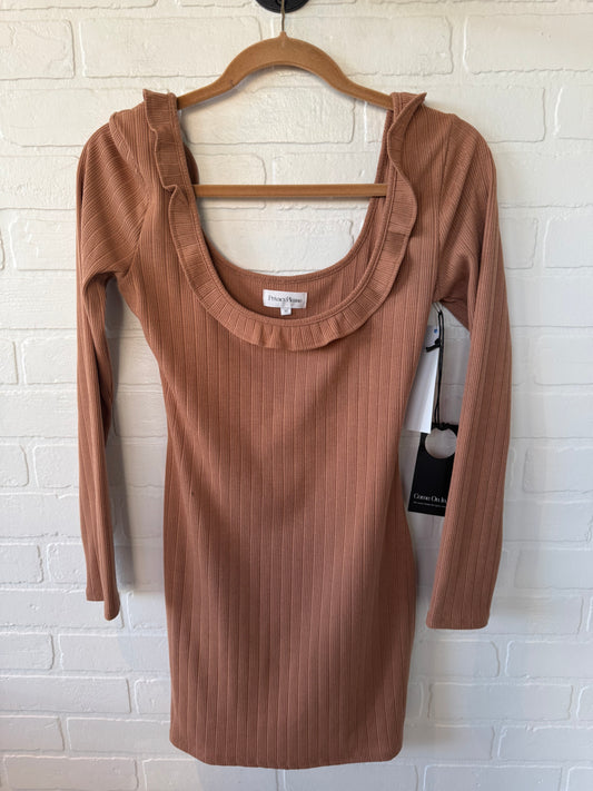 Dress Casual Short By Privacy Please In Brown, Size: M