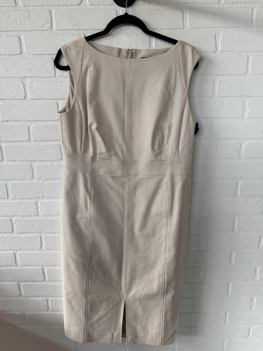 Dress Work By Ann Taylor In Beige, Size: L