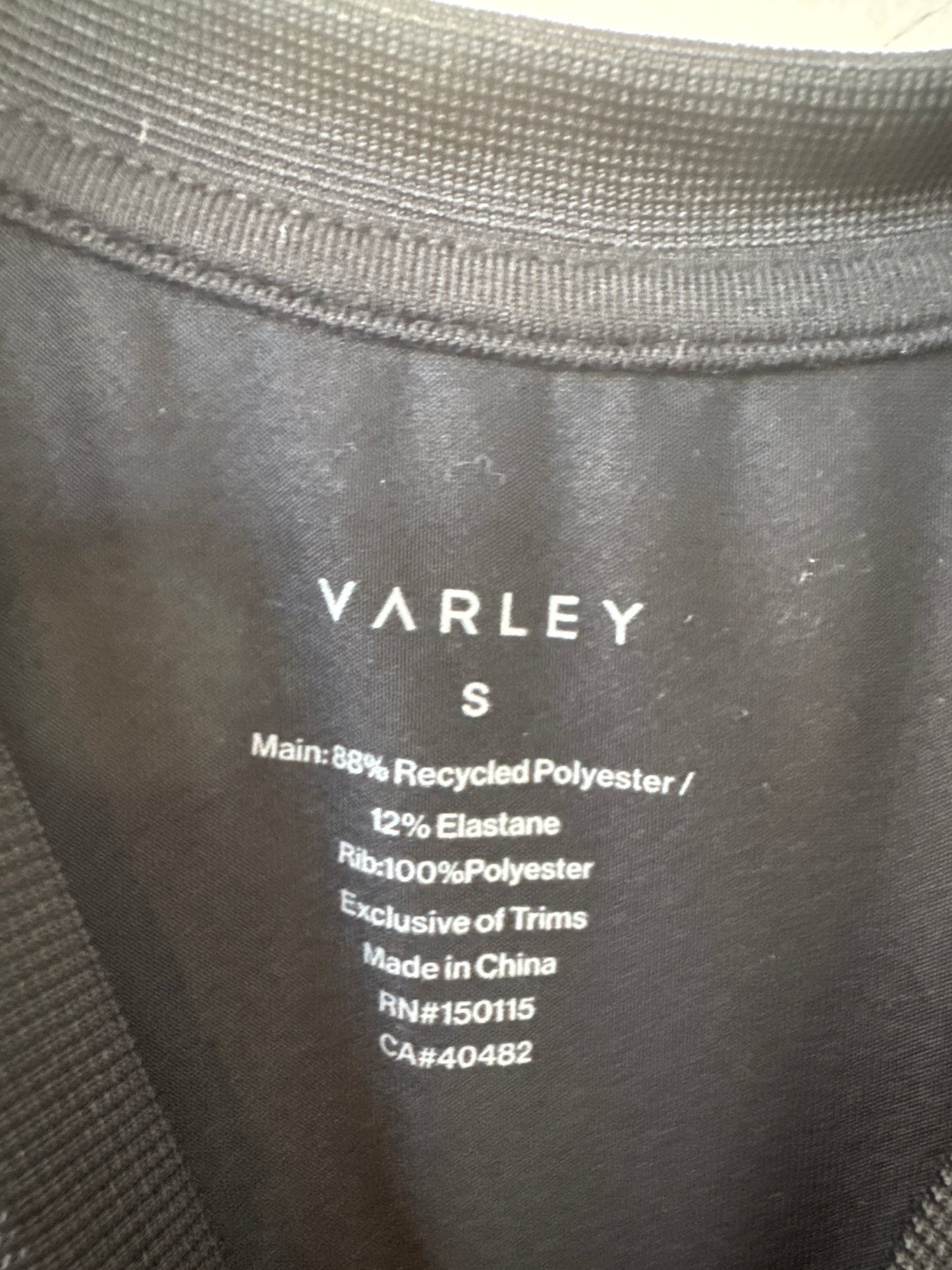 Athletic Dress By Varley In Black, Size: S