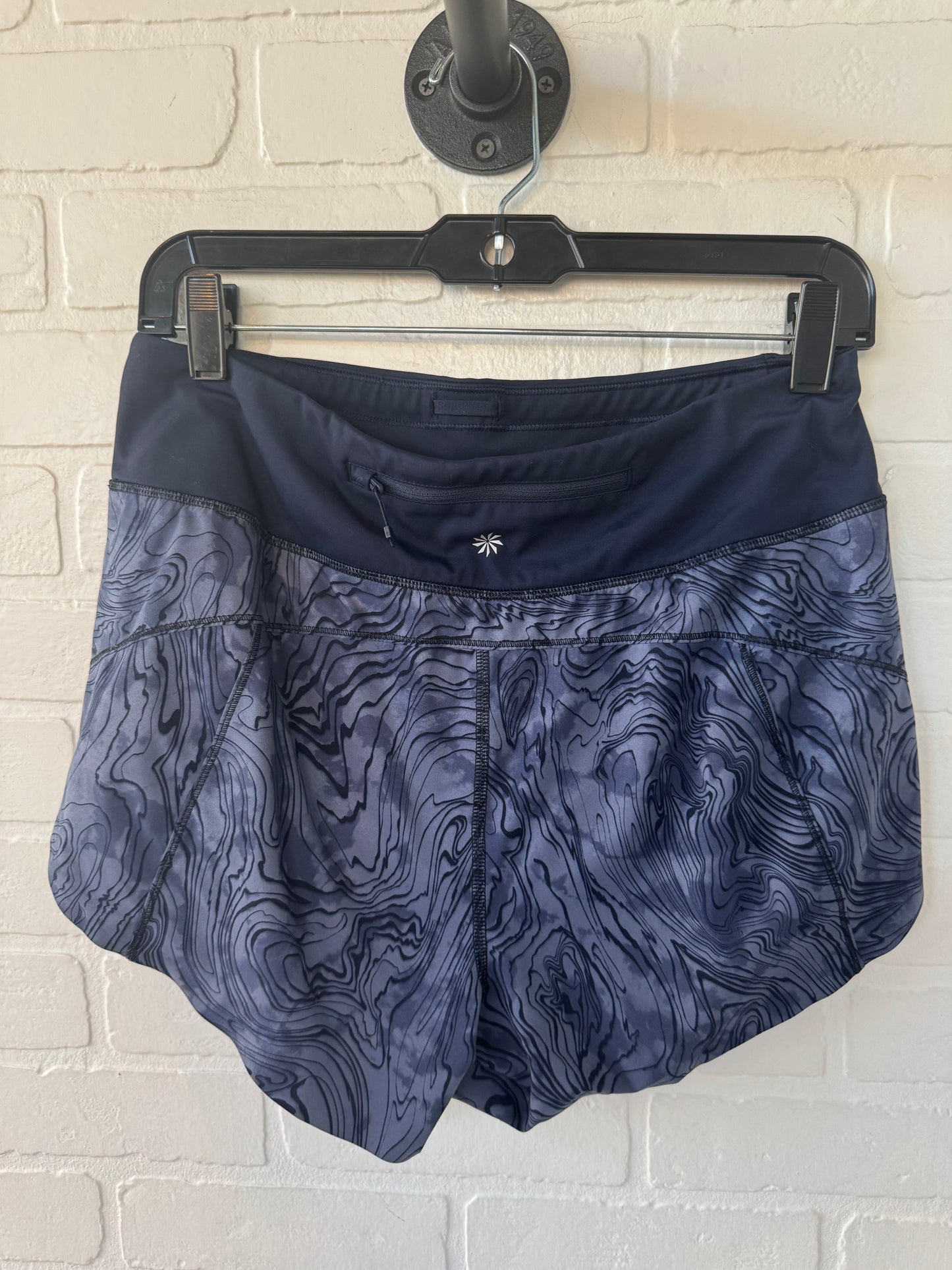 Athletic Shorts By Athleta In Blue, Size: 4