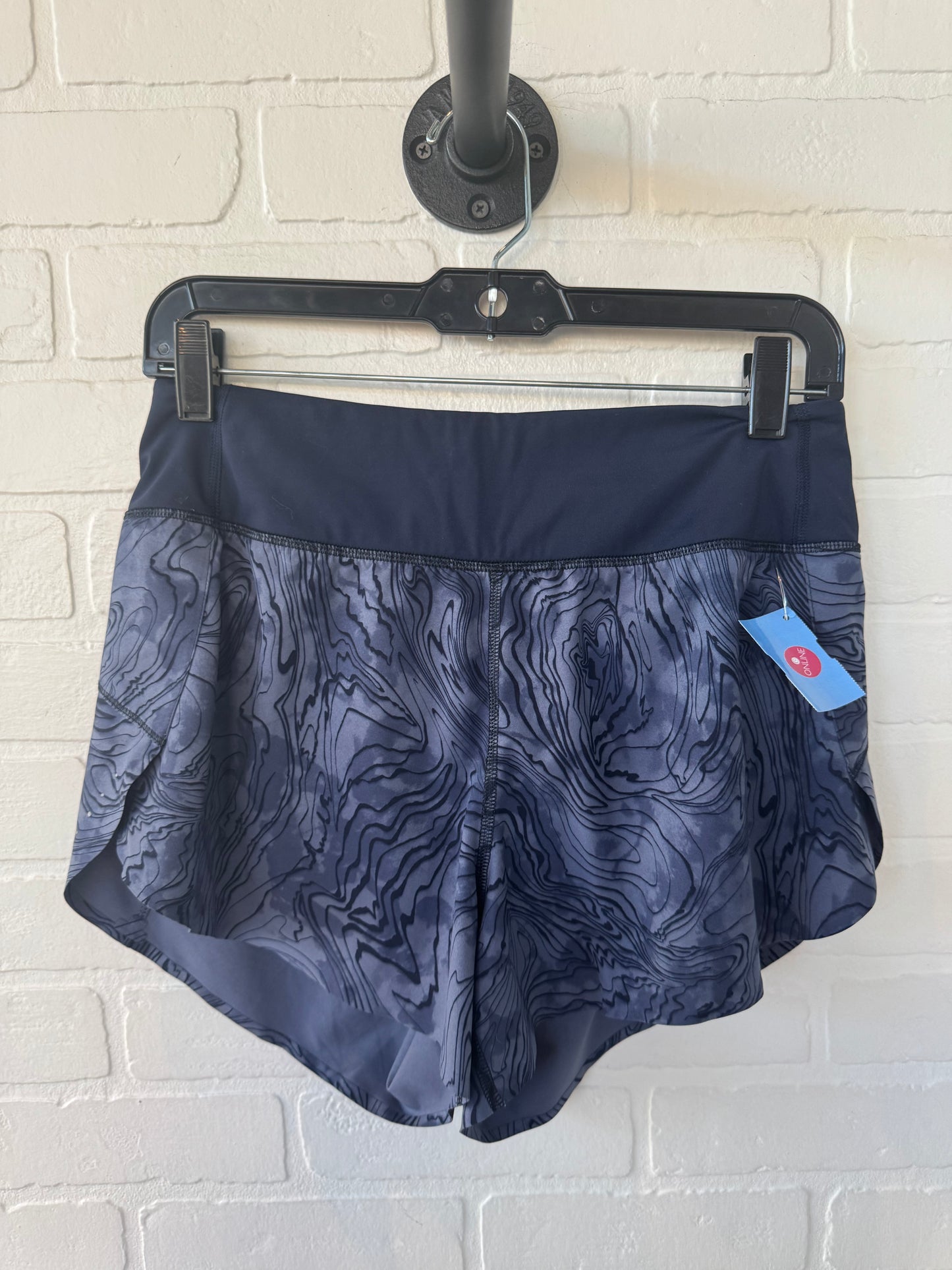 Athletic Shorts By Athleta In Blue, Size: 4