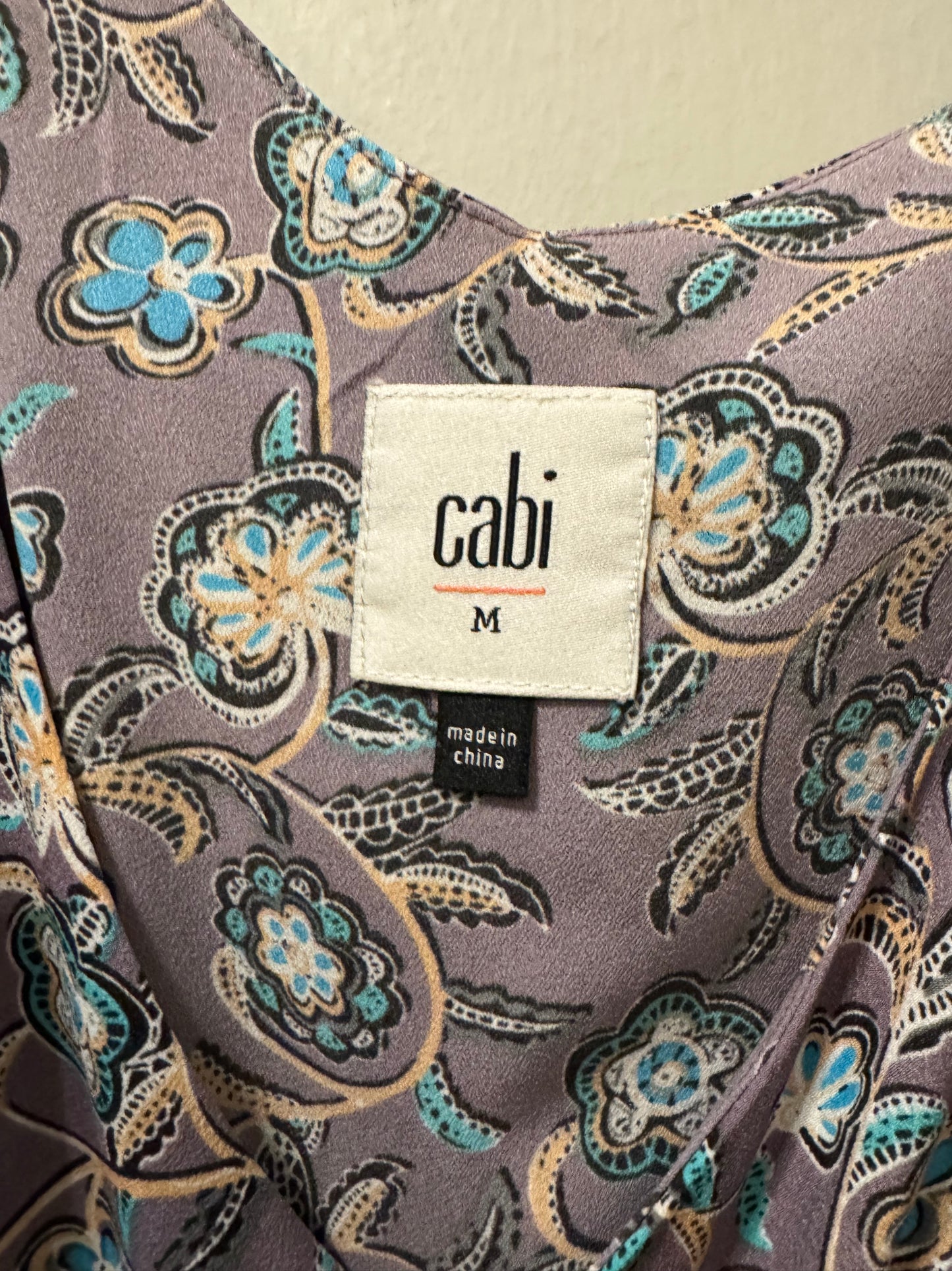 Top Sleeveless By Cabi In Purple, Size: M