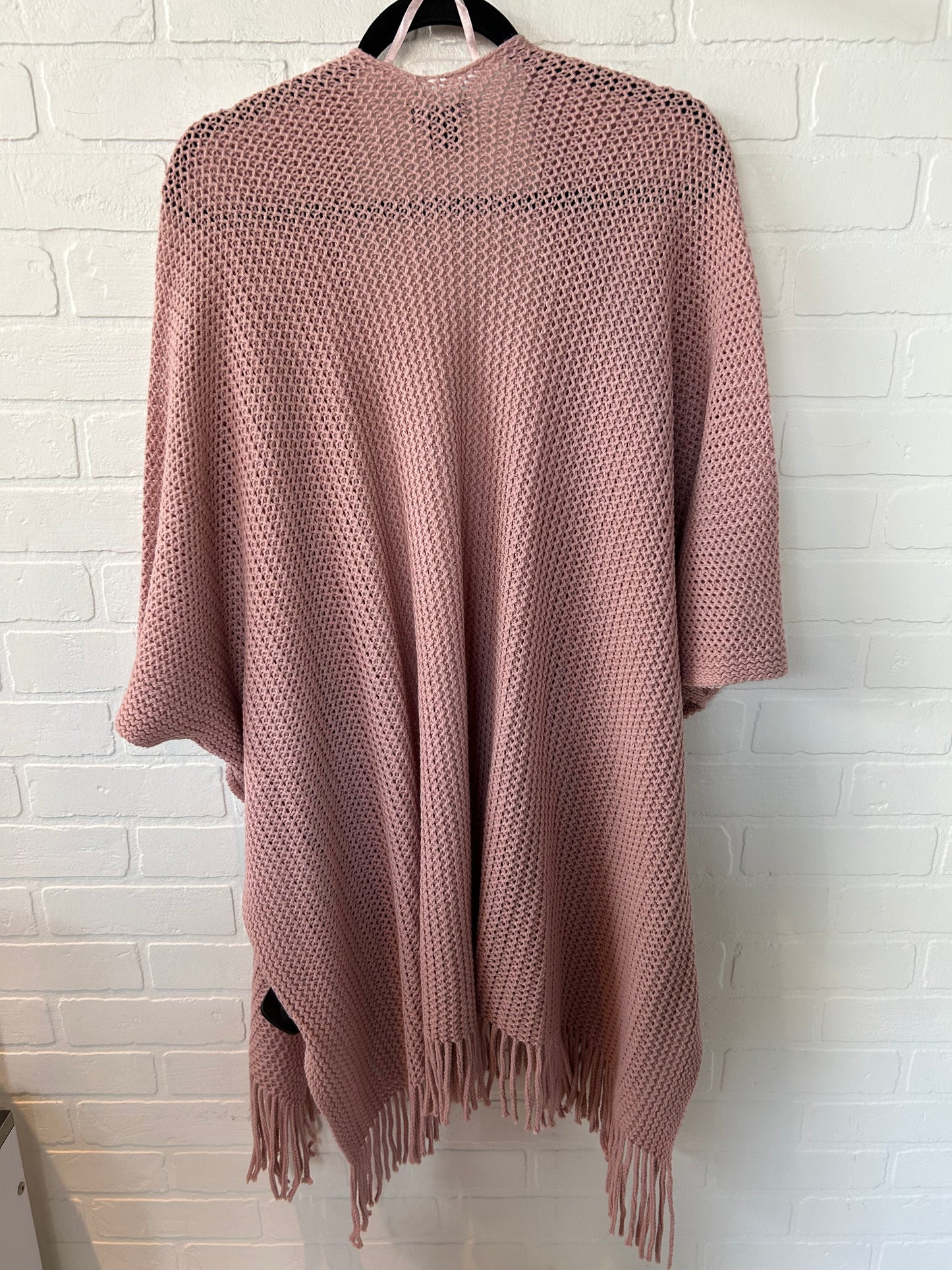 Sweater Cardigan By Steve Madden In Pink, Size: Osfm