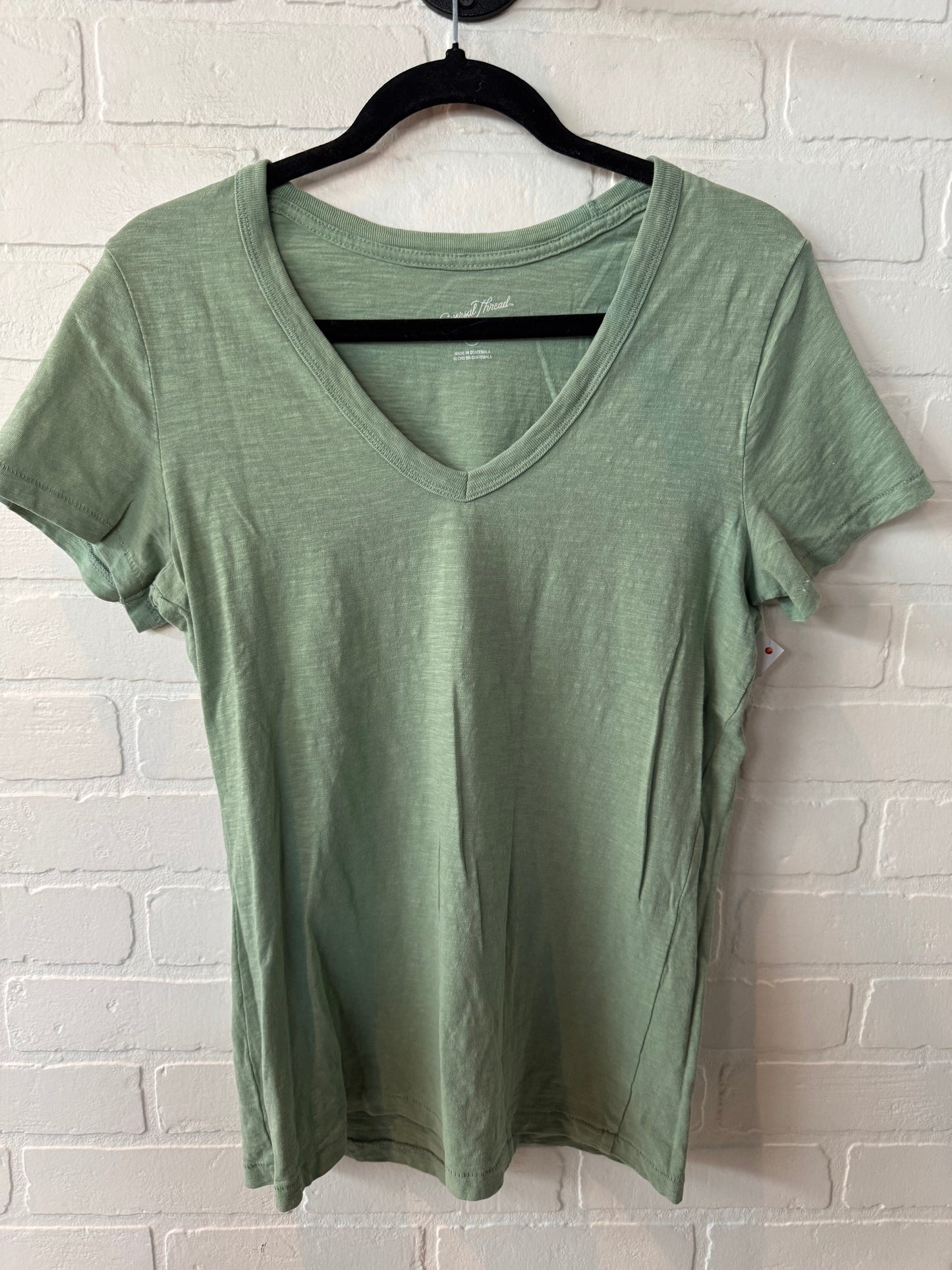 Top Short Sleeve Basic By Universal Thread In Green, Size: S