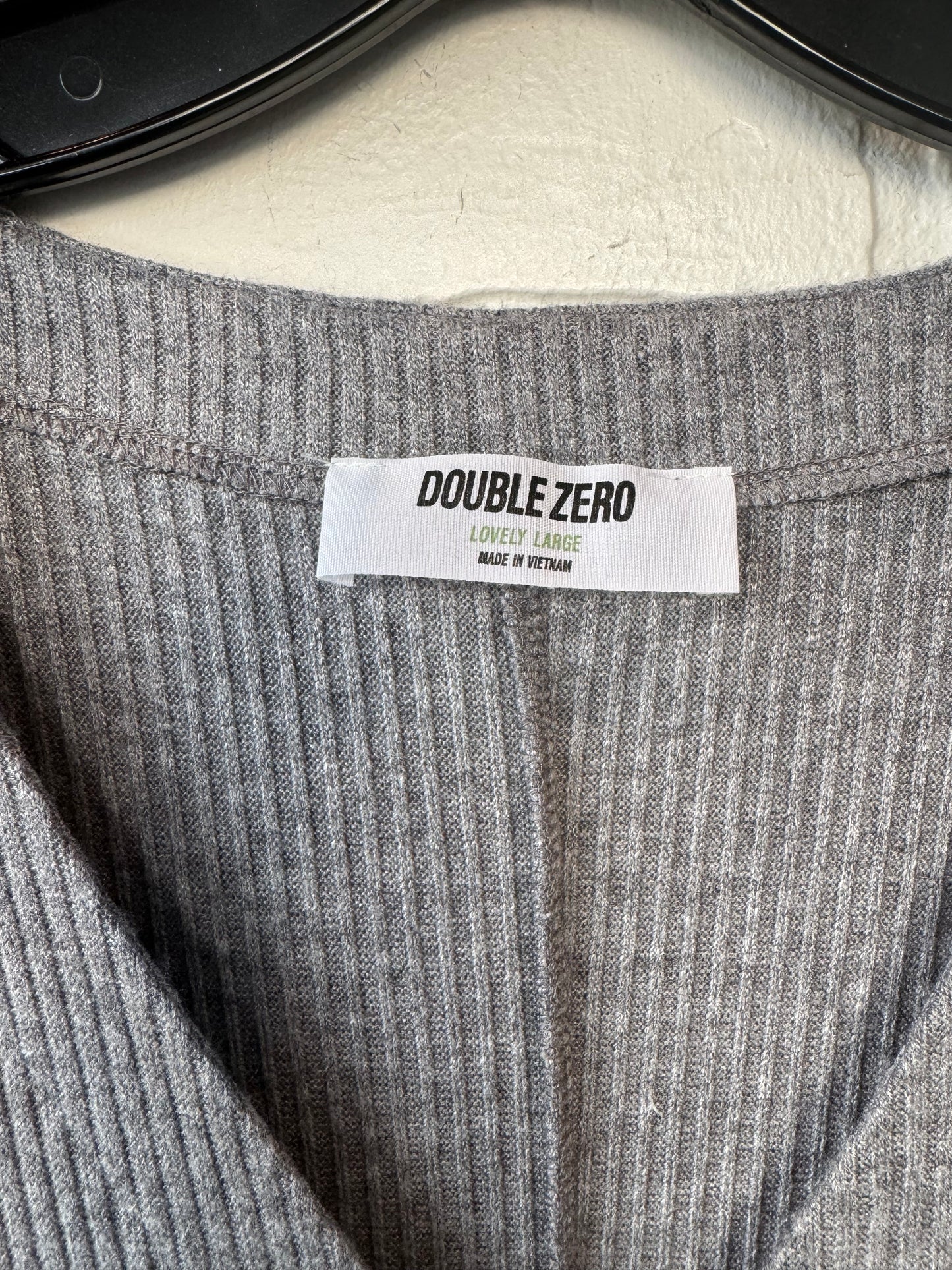Dress Casual Midi By Double Zero In Grey, Size: L