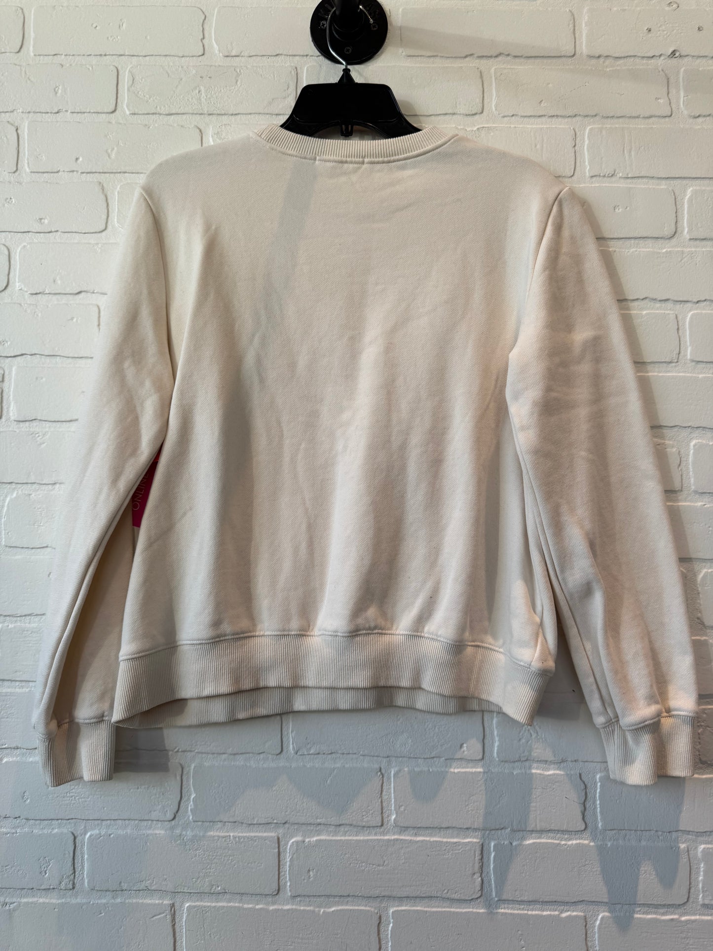 Sweatshirt Crewneck By charlior In Cream, Size: L