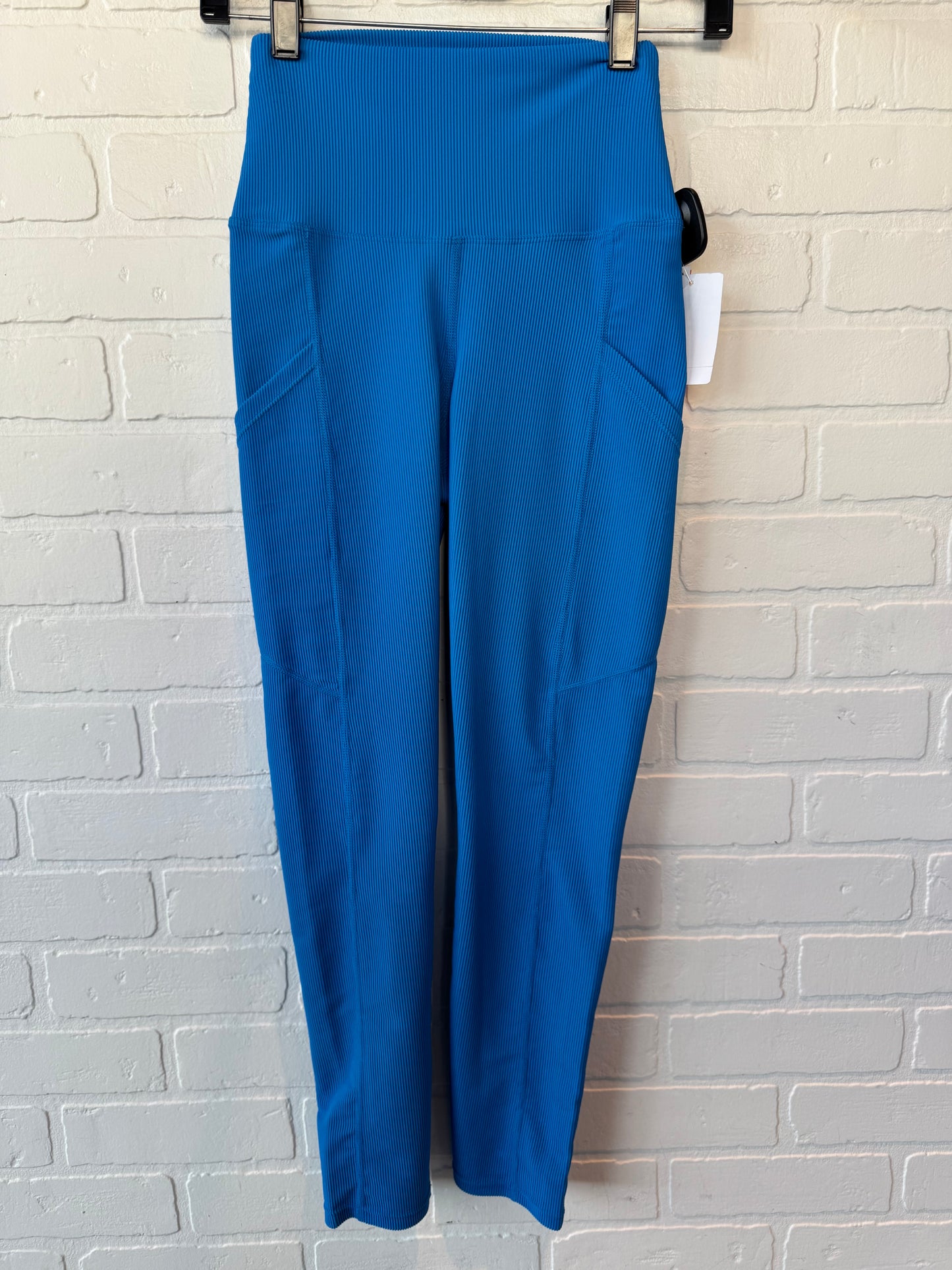 Athletic Leggings By Beach Riot In Blue, Size: 4