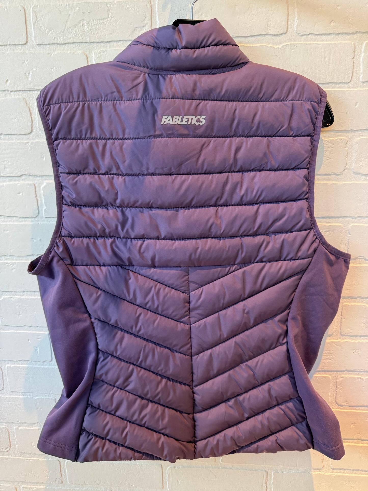 Vest Puffer & Quilted By Fabletics In Purple, Size: Xl