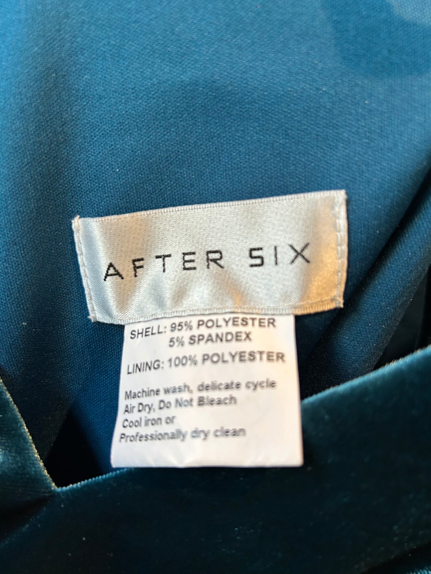 Dress Party Long By After Six In Blue, Size: M