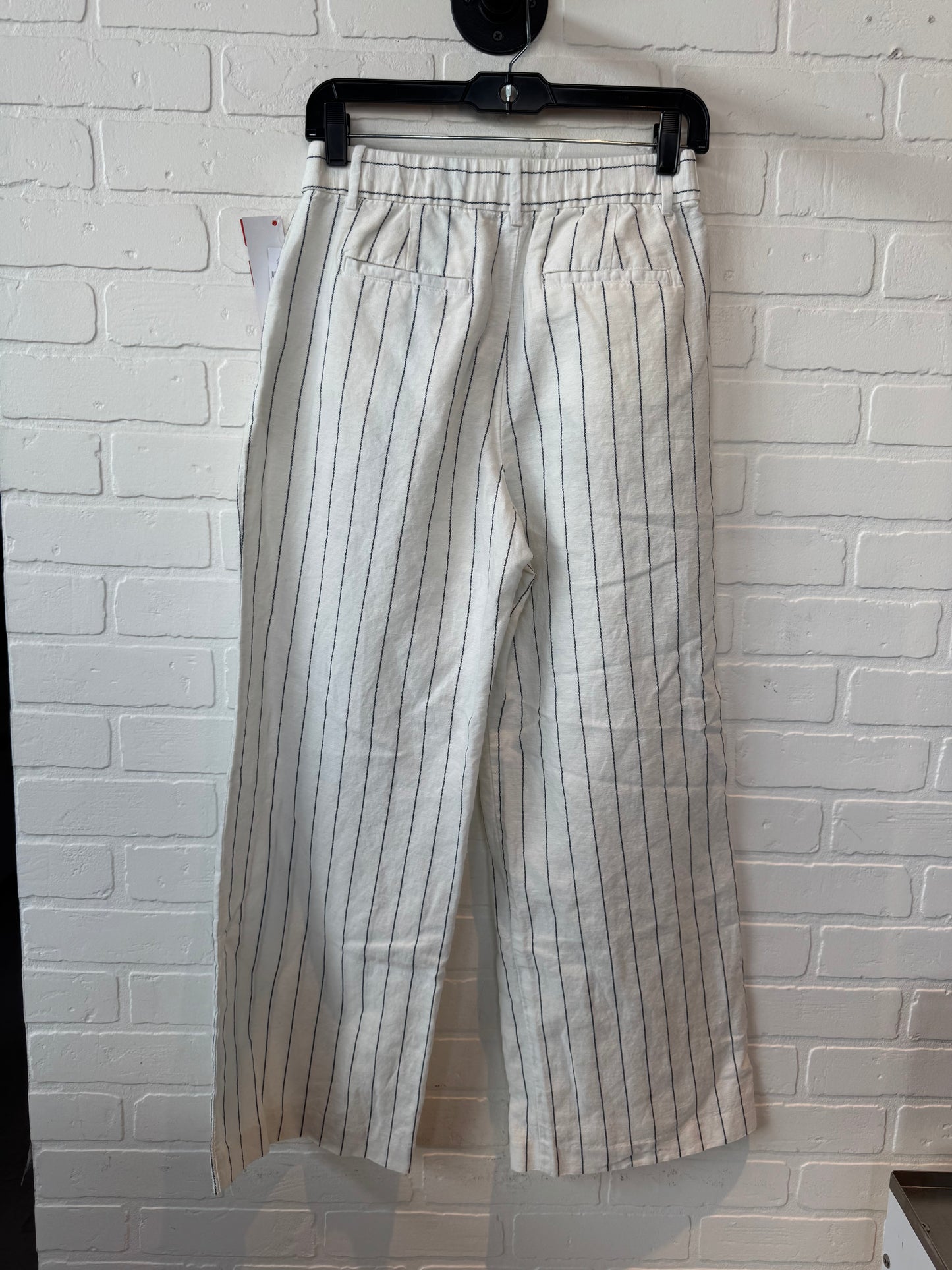 Pants Wide Leg By Gap In Blue & Cream, Size: 2p